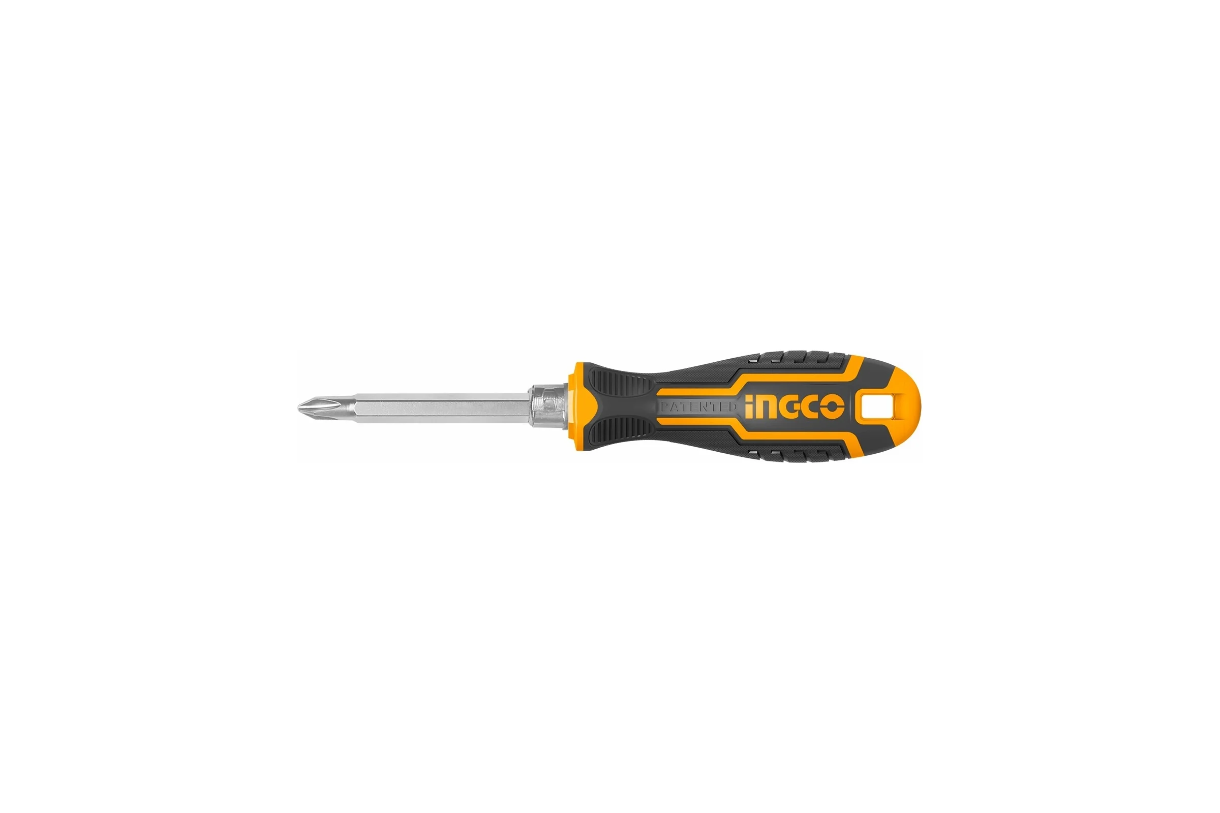 Двухсторонняя отвертка INGCO 2 в 1 SL5+PH1 INDUSTRIAL AKISD0203