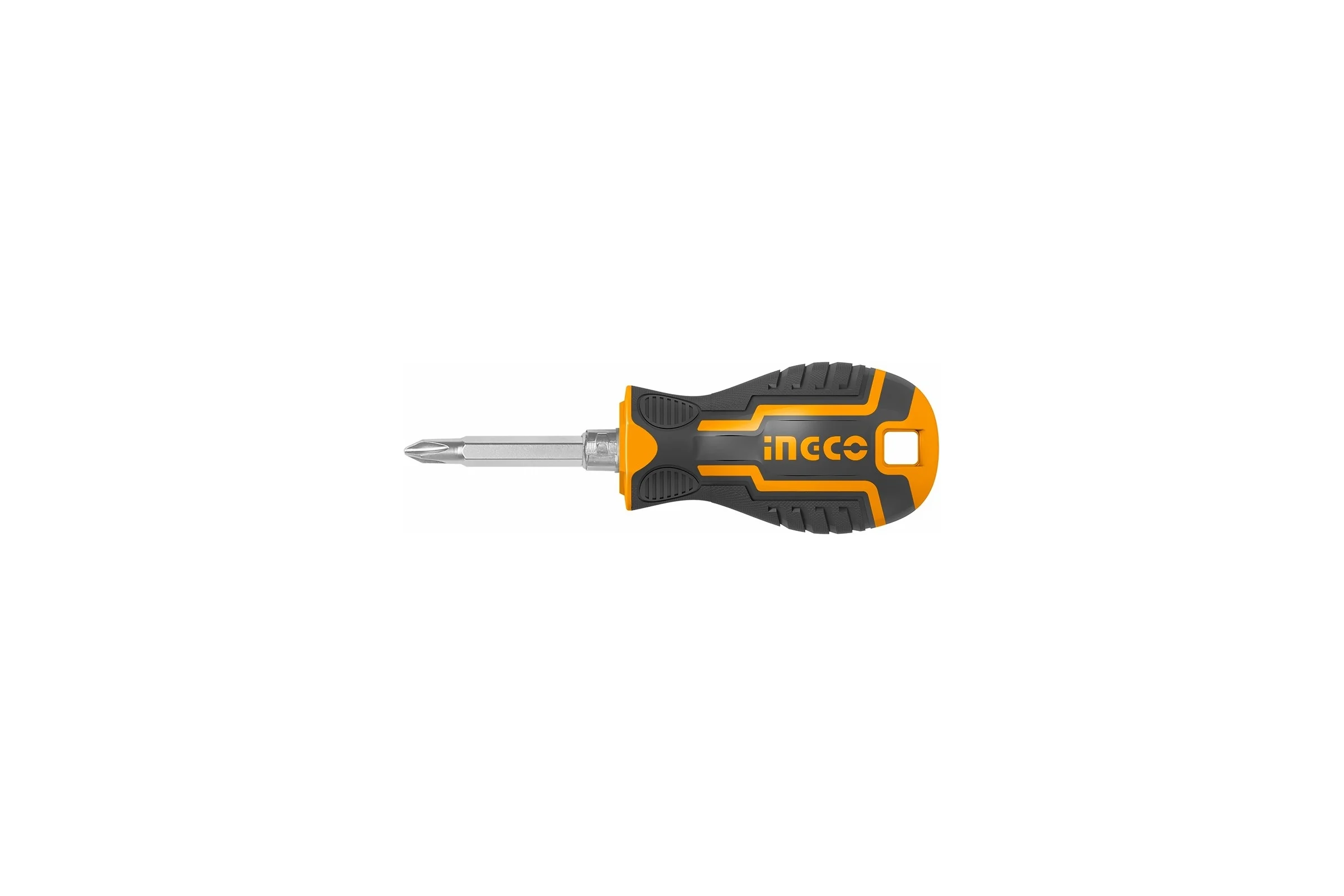 Двухсторонняя отвертка INGCO 2 в 1 SL6+PH2 INDUSTRIAL AKISD0202