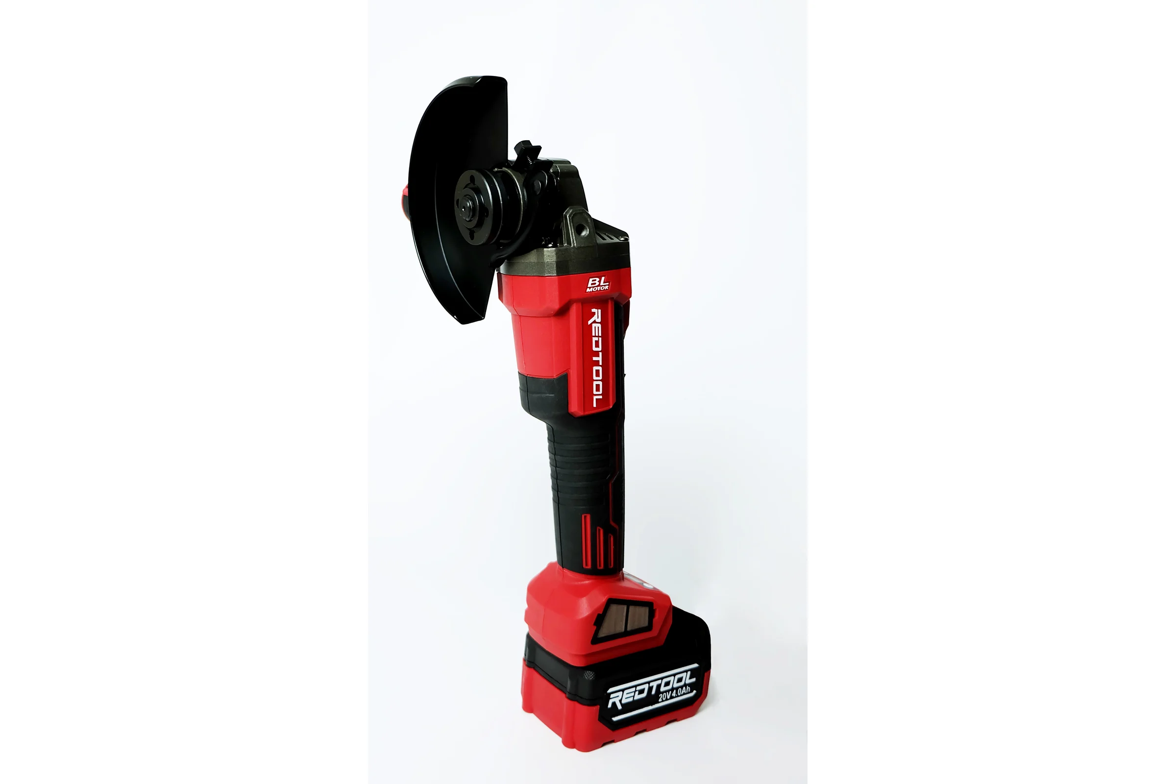 Машина шлифовальная угловая аккумуляторная REDTOOL BG-1197 20В, 125 мм c регулировкой оборотов RT 1197