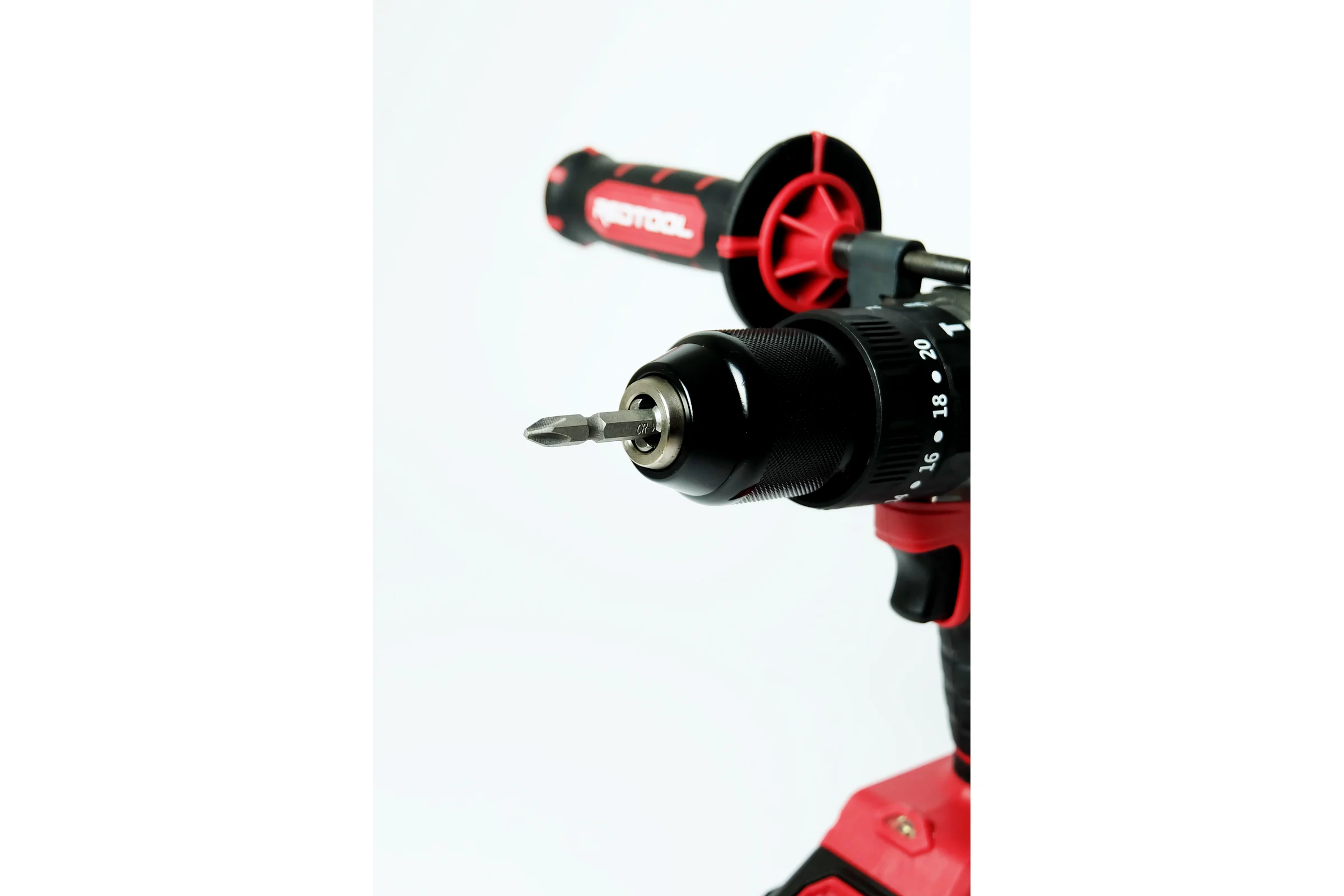 Ударная дрель с литий-ионным аккумулятором REDTOOL CS-1150SET 20В, 4000мАч, 90Нм, 2 скорости RT 1150