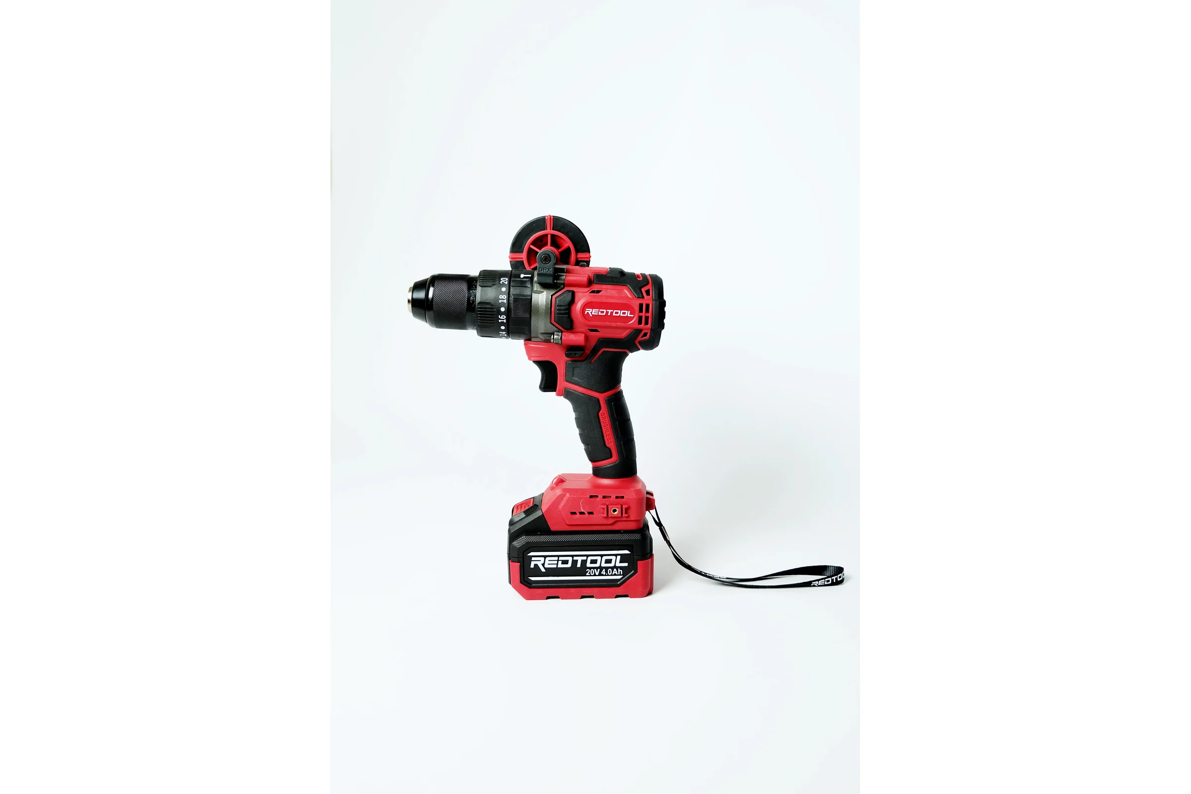 Ударная дрель с литий-ионным аккумулятором REDTOOL CS-1150SET 20В, 4000мАч, 90Нм, 2 скорости RT 1150