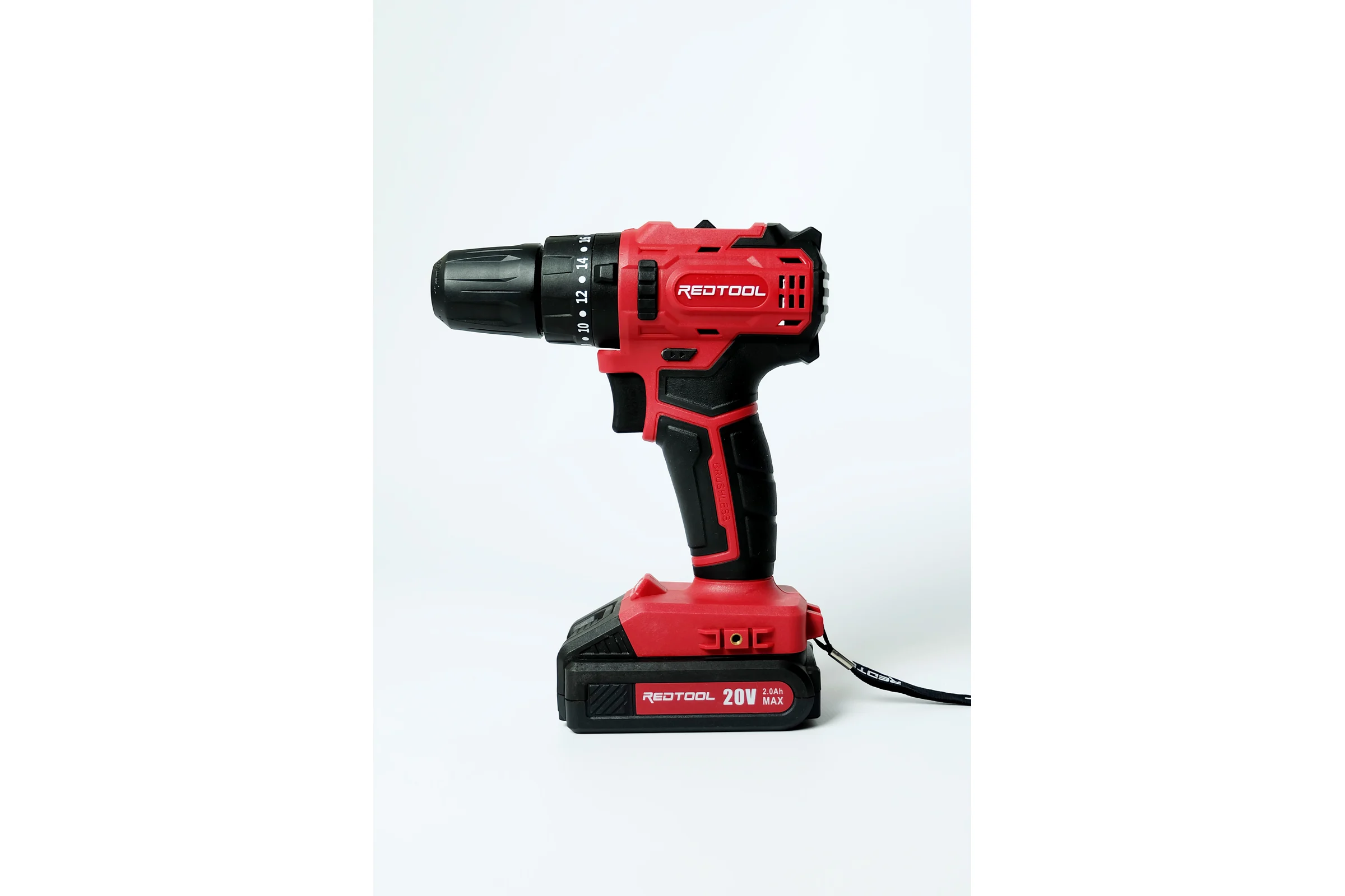 Ударная дрель с литий-ионным аккумулятором REDTOOL CS-1100SET 20В, 2000мАч, 50Нм, 2 скорости RT 1100