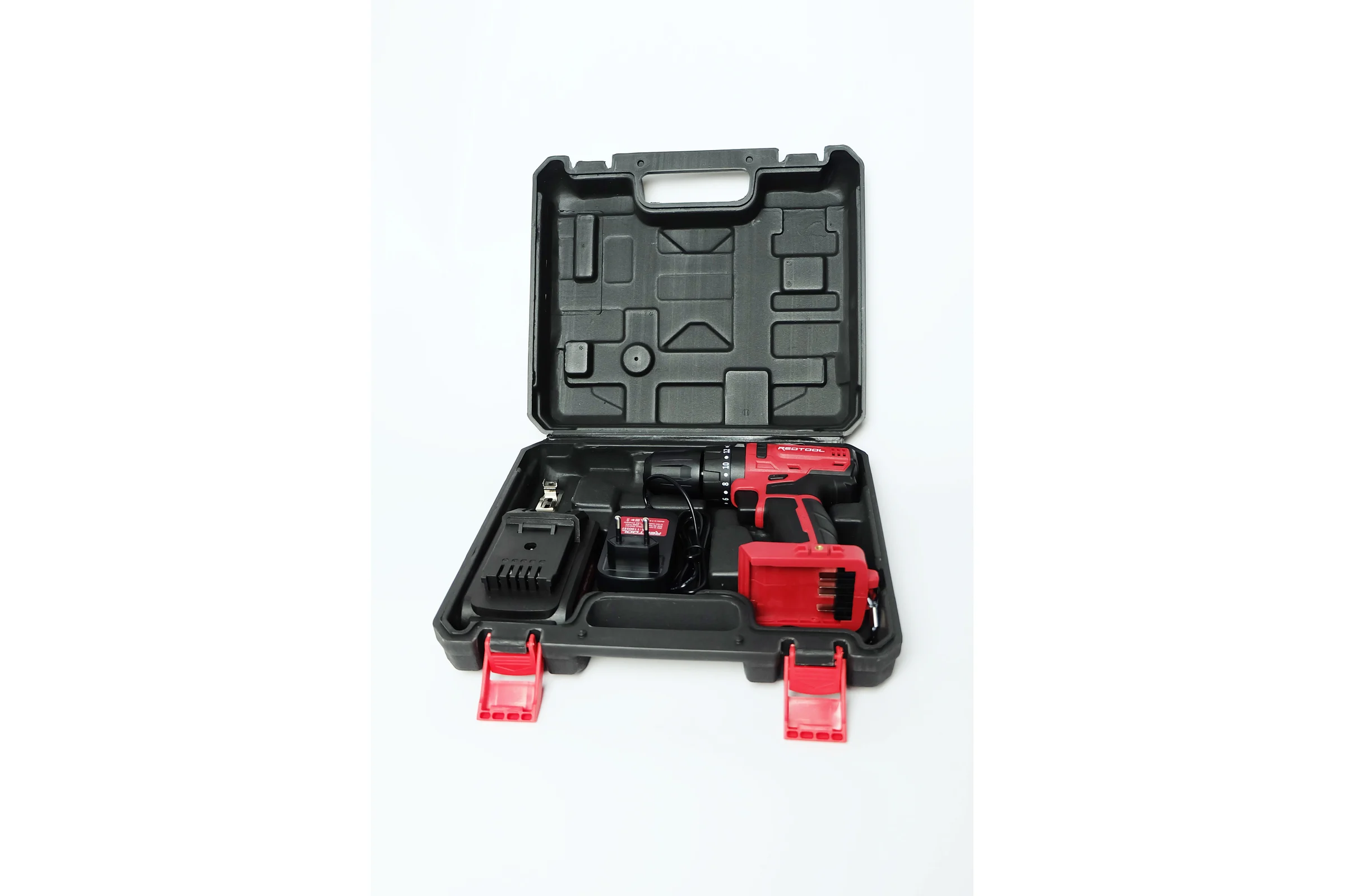 Ударная дрель с литий-ионным аккумулятором REDTOOL CS-1100SET 20В, 2000мАч, 50Нм, 2 скорости RT 1100