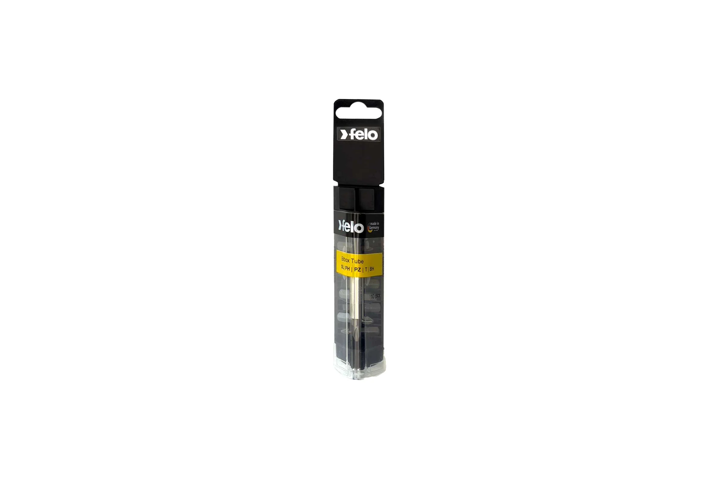 Набор бит SL/PH/PZ/T/BH 9 шт с битодержателем Felo 02093110