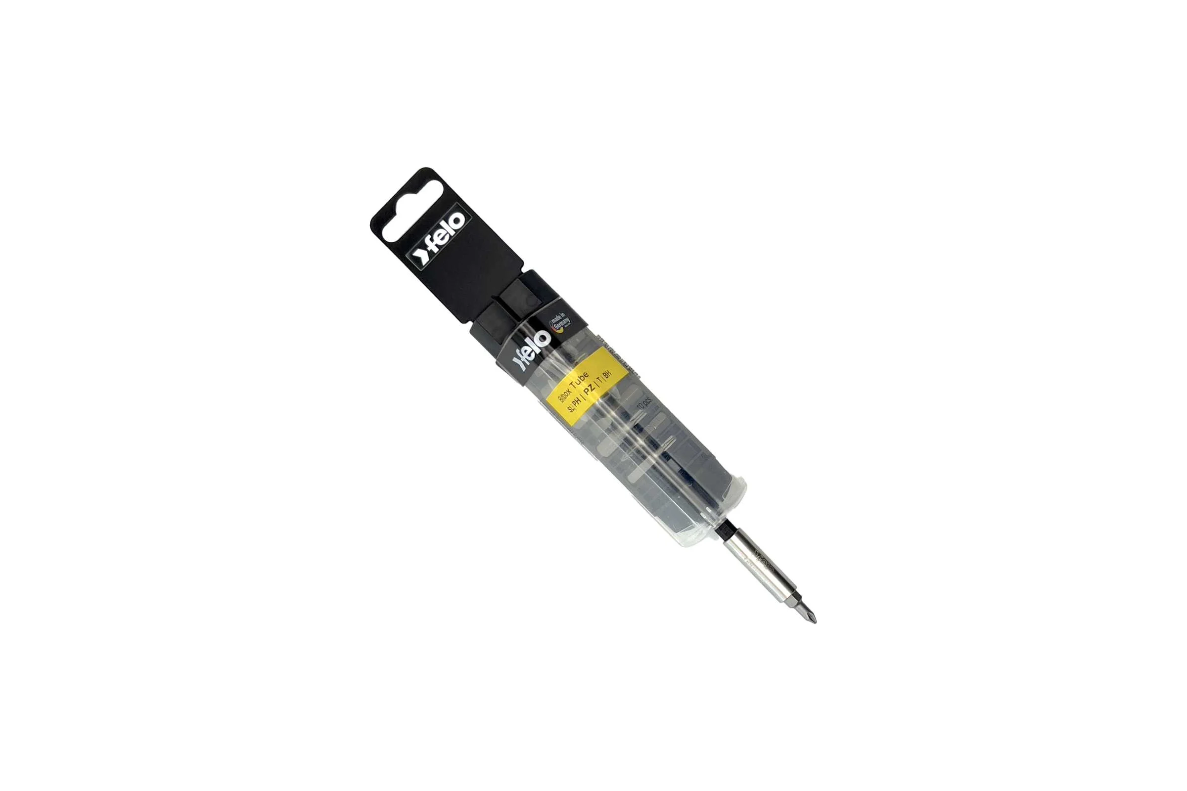 Набор бит SL/PH/PZ/T/BH 9 шт с битодержателем Felo 02093110