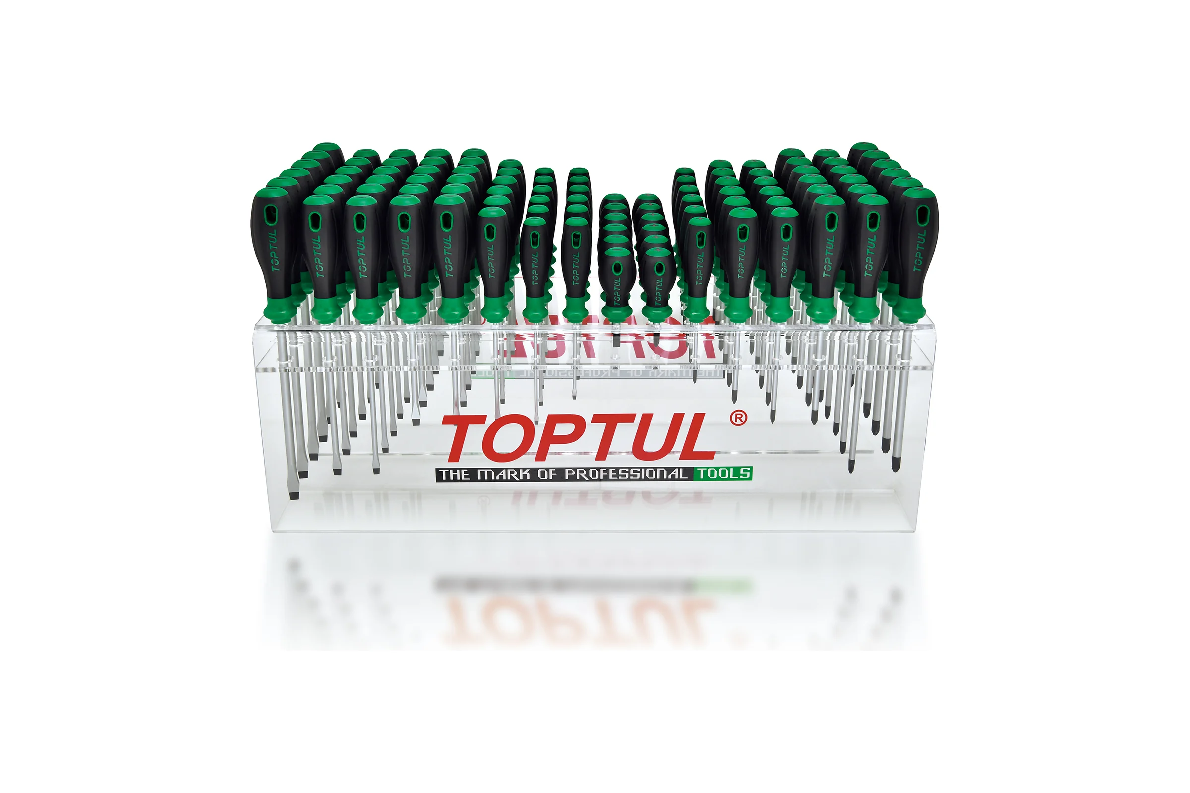 Набор отверток TOPTUL крест и шлиц, 96 предметов GAAY0008