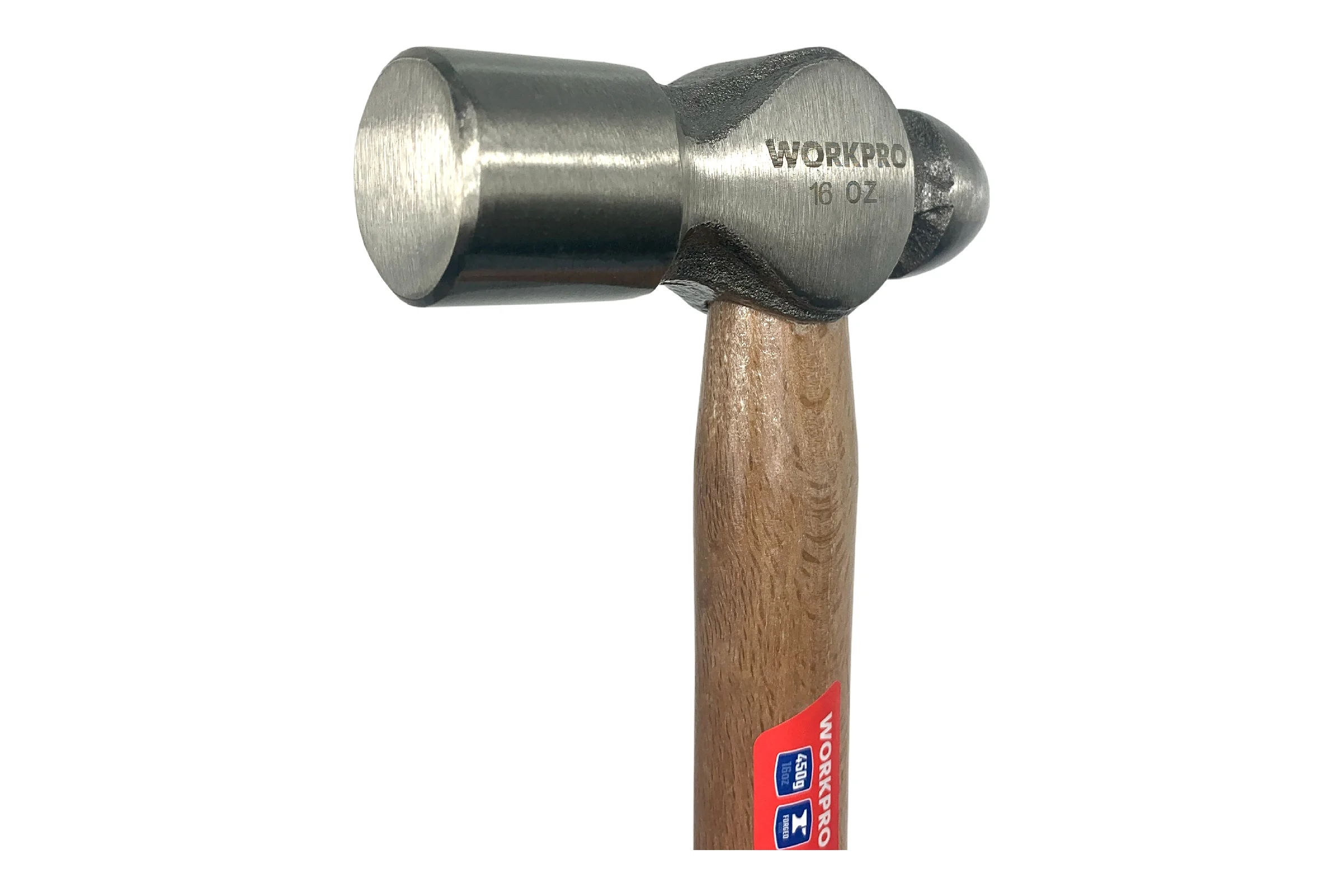 Молоток с круглым бойком WORKPRO 450 гр WP241026