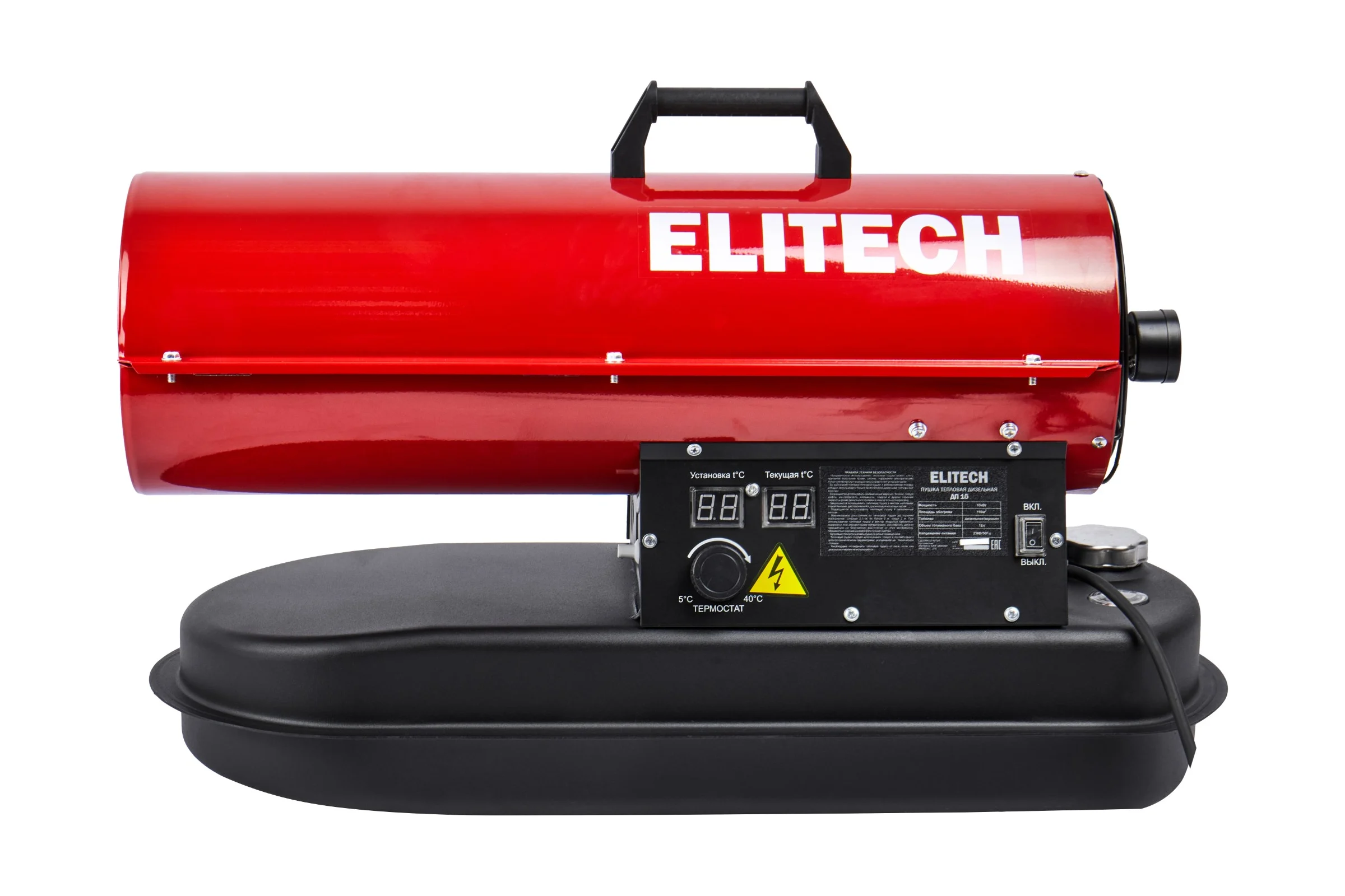 Пушка тепловая дизельная Elitech ДП 15 208272