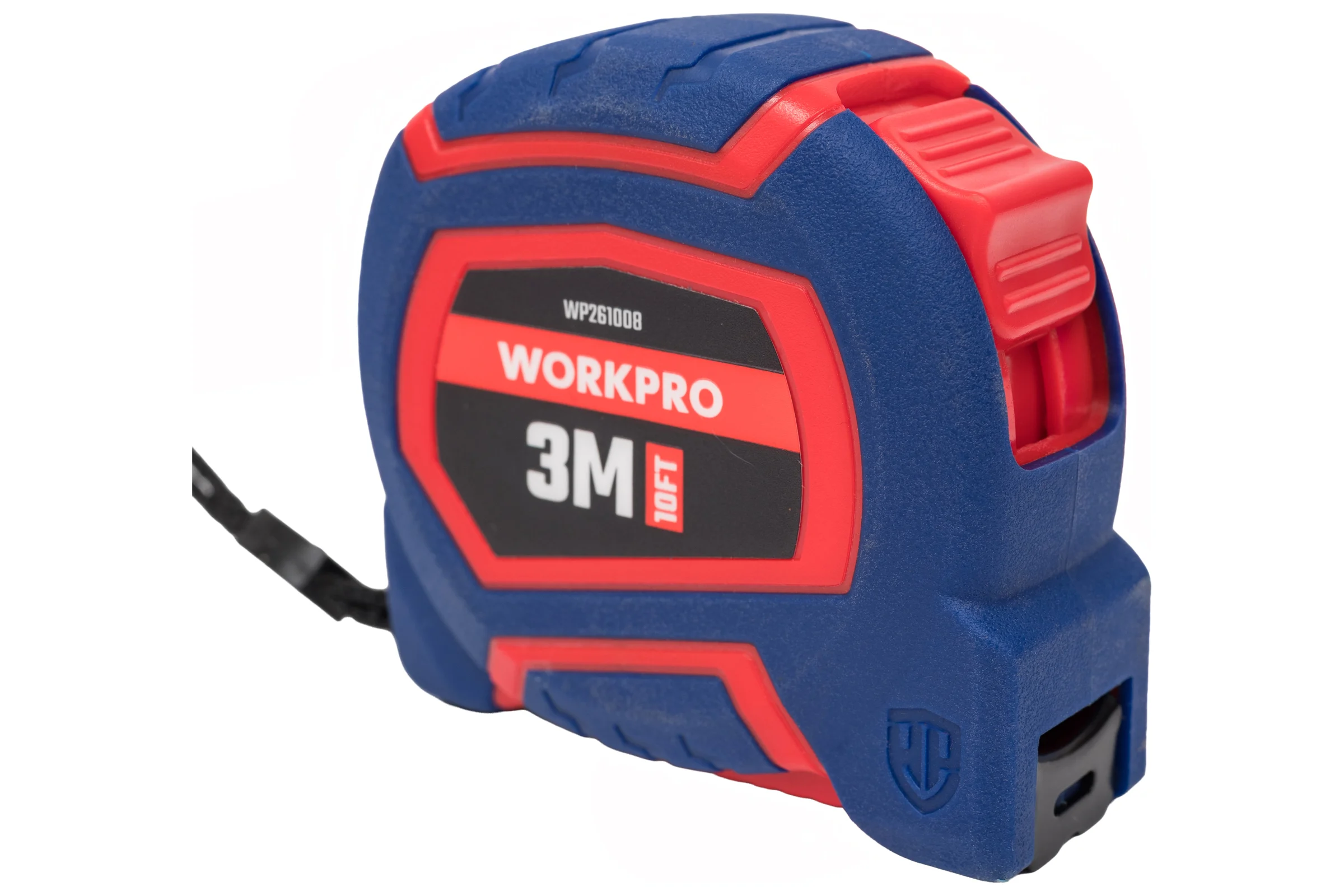Рулетка пластмассовая WORKPRO 3 м (10фут), 16 мм WP261008