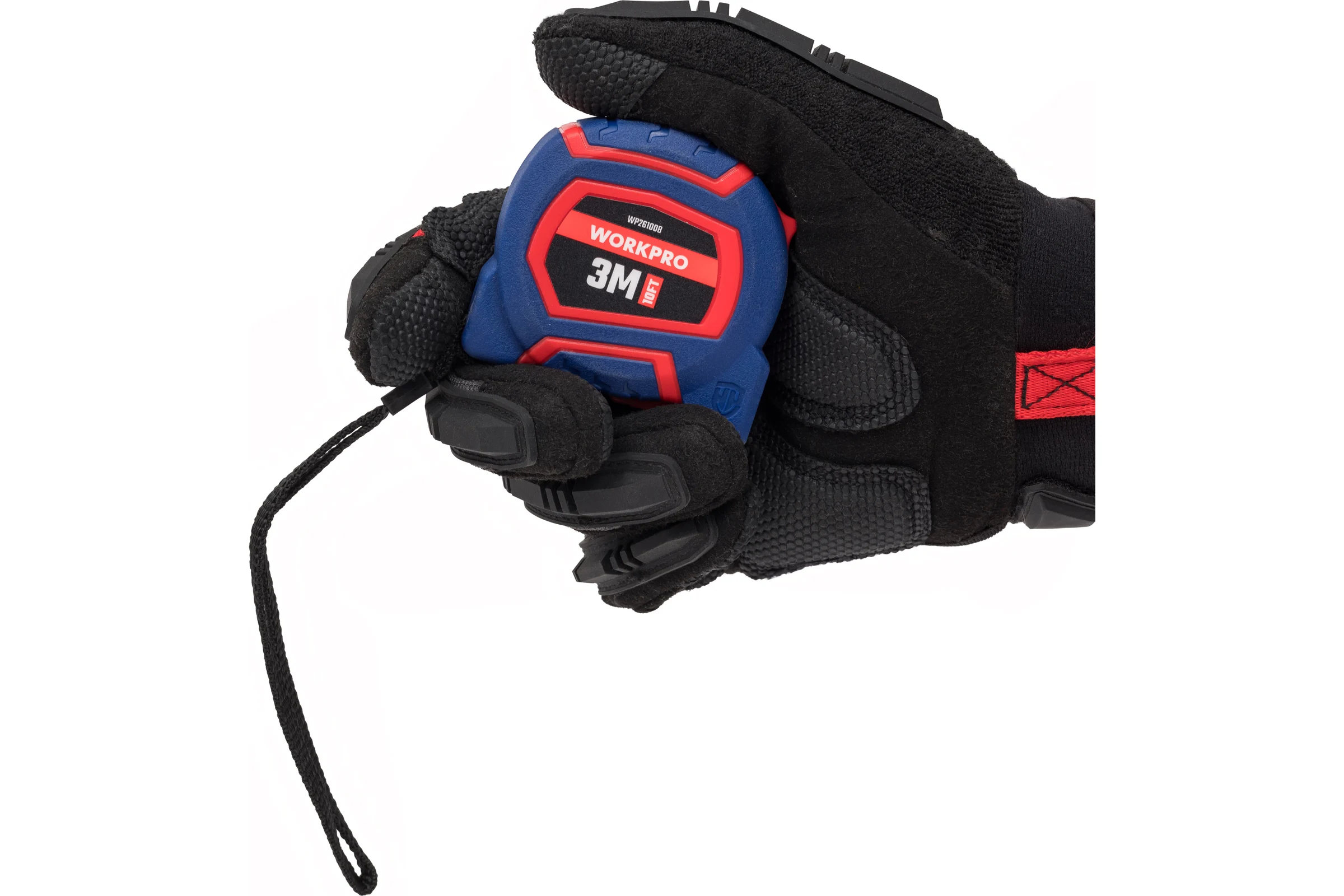 Рулетка пластмассовая WORKPRO 3 м (10фут), 16 мм WP261008