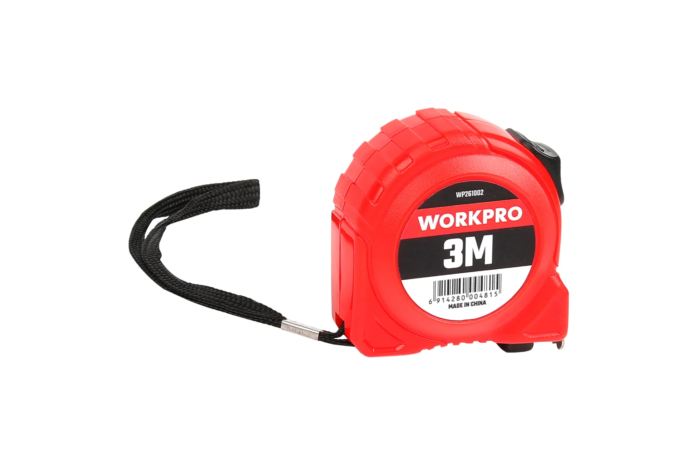 Рулетка пластмассовая WORKPRO 3 м, 16 мм WP261002