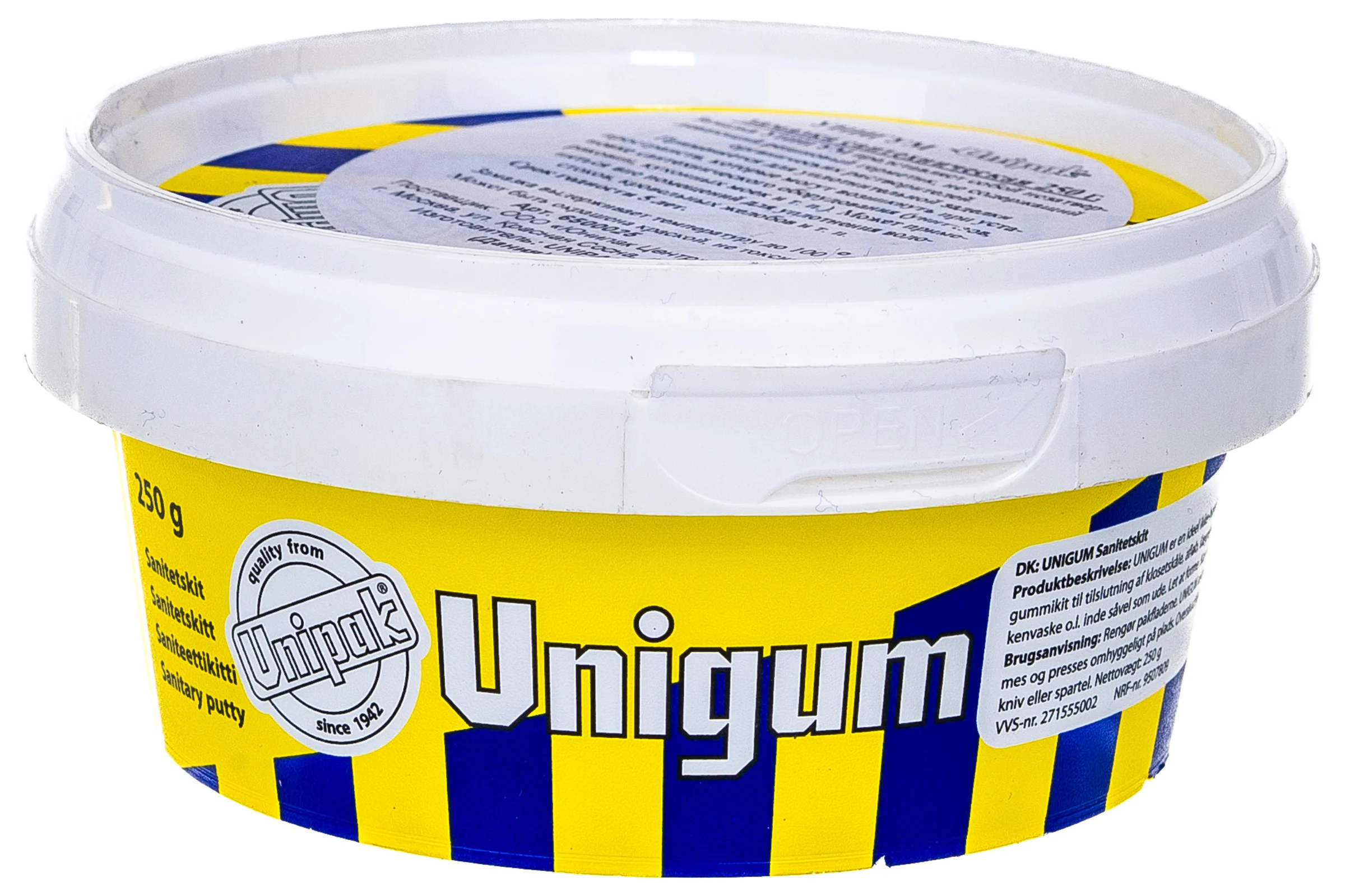 Замазка Unipak UNIGUM 250 г. 6500025
