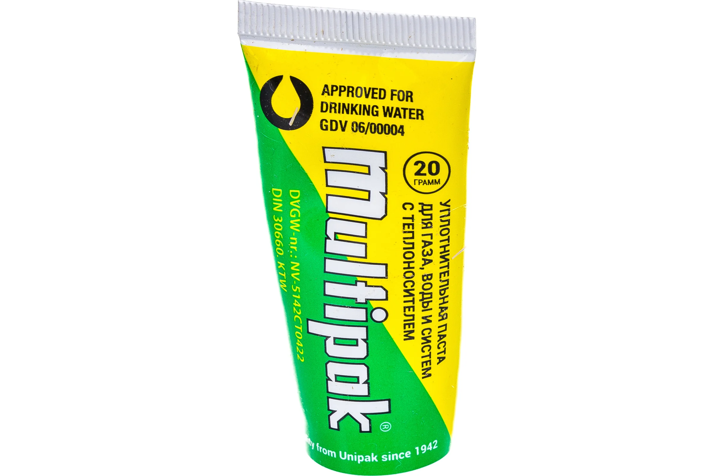 Комплект №3 Unipak MULTIPAK паста 20 г. + лён 13 г. газ 8017056