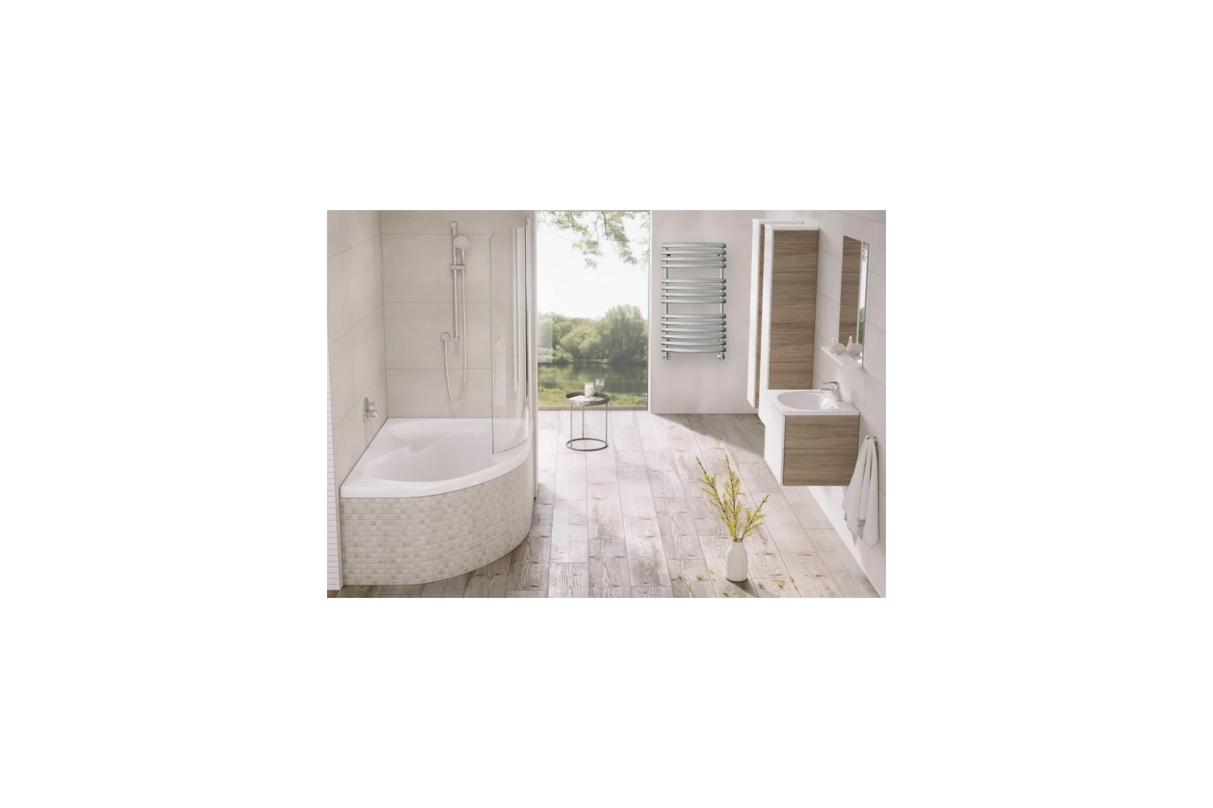 Полотенцесушитель водяной Ravak Elegance 500x1000 X04000083676 00000073753