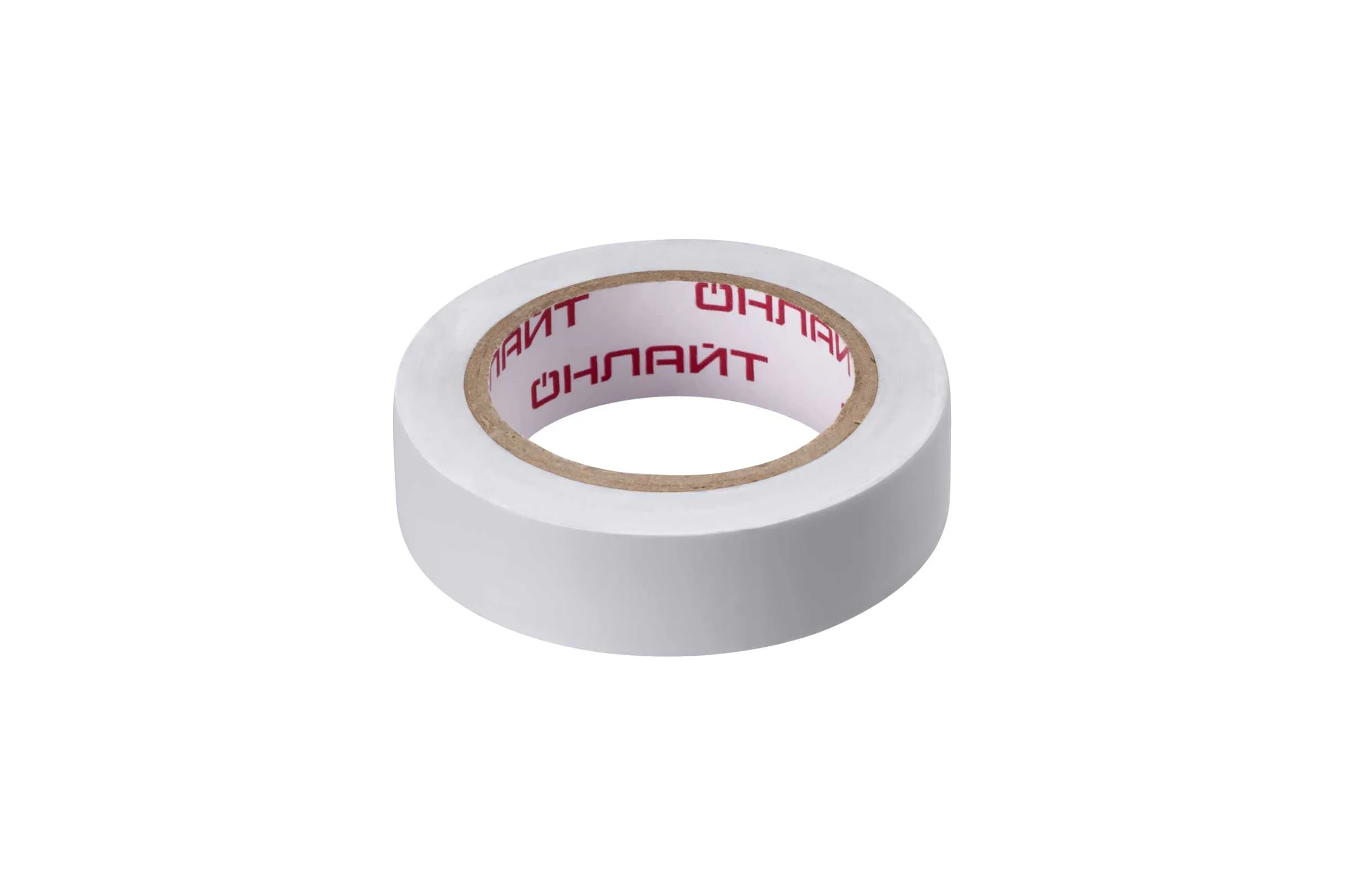 Изолента ОНЛАЙТ OIT-B19-20/WH ПВХ, белая, Китай 71689