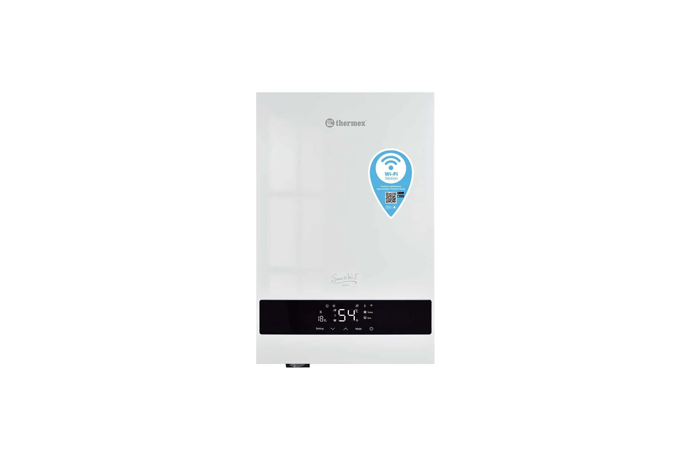 Электрический настенный котел Термекс THERMEX Sonne 12 Wi-Fi (White) ЭдЭБ05248