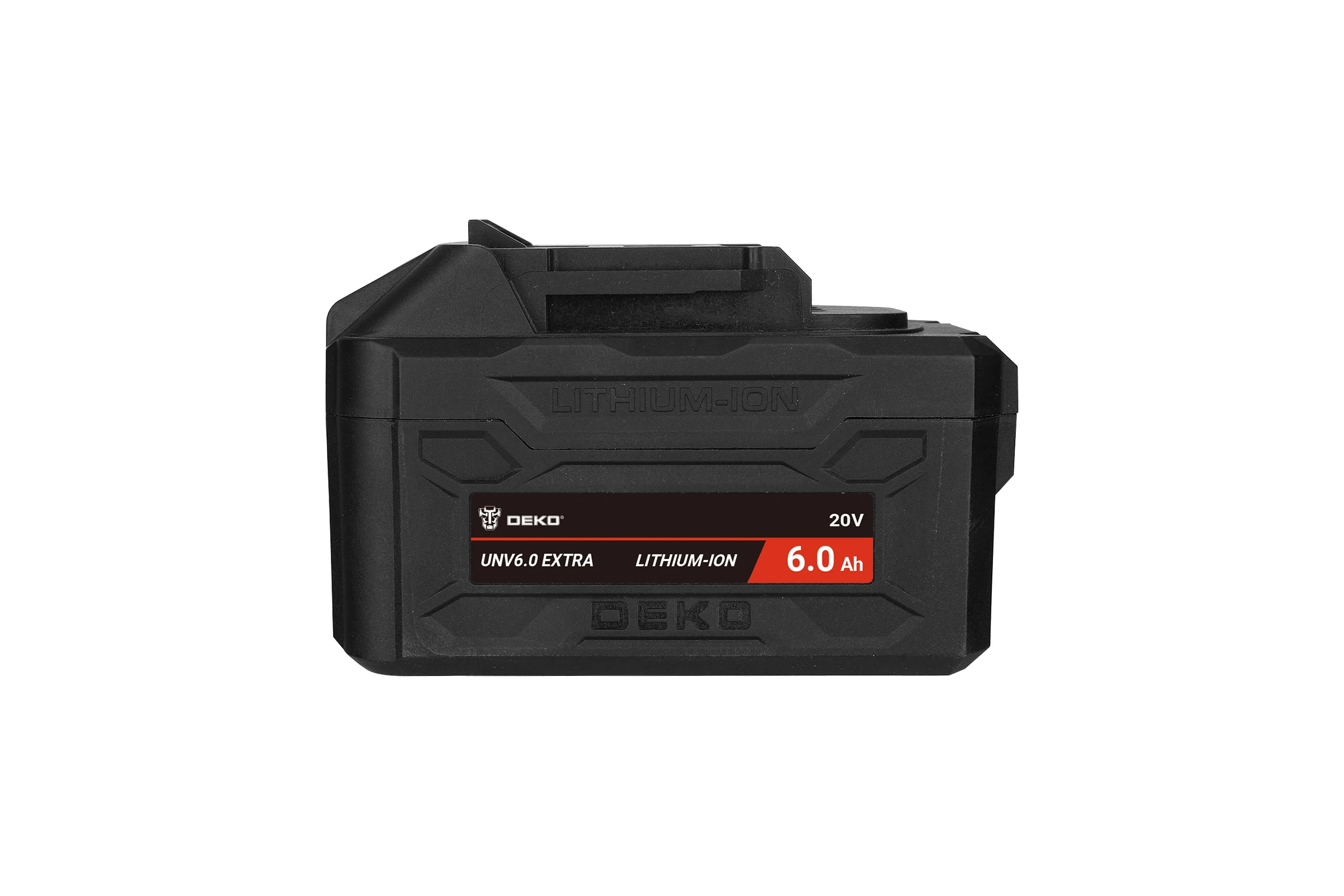 Аккумулятор DEKO UNV6.0 EXTRA, Li-ion, 20В, 6.0А_ч, с повышенной токоотдачей 063-4498