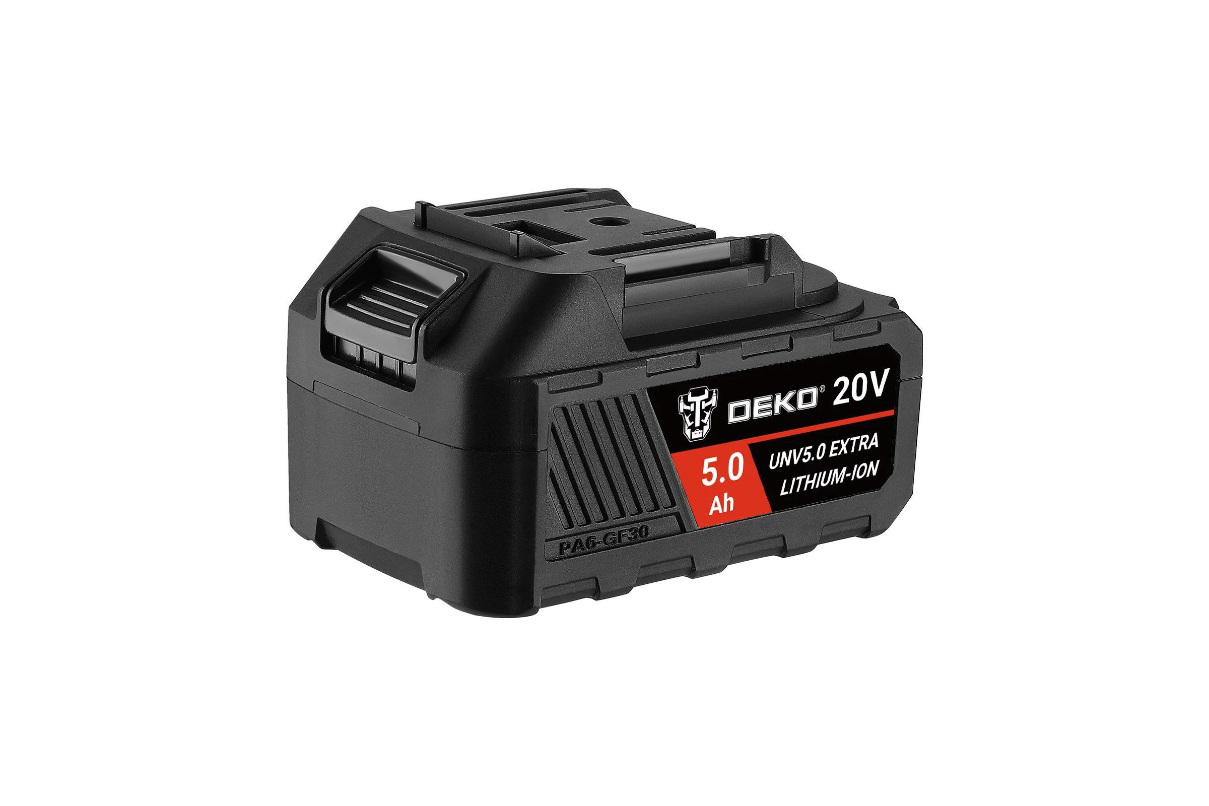 Аккумулятор DEKO UNV5.0 EXTRA, Li-ion, 20В, 5.0А_ч, с повышенной токоотдачей 063-4497