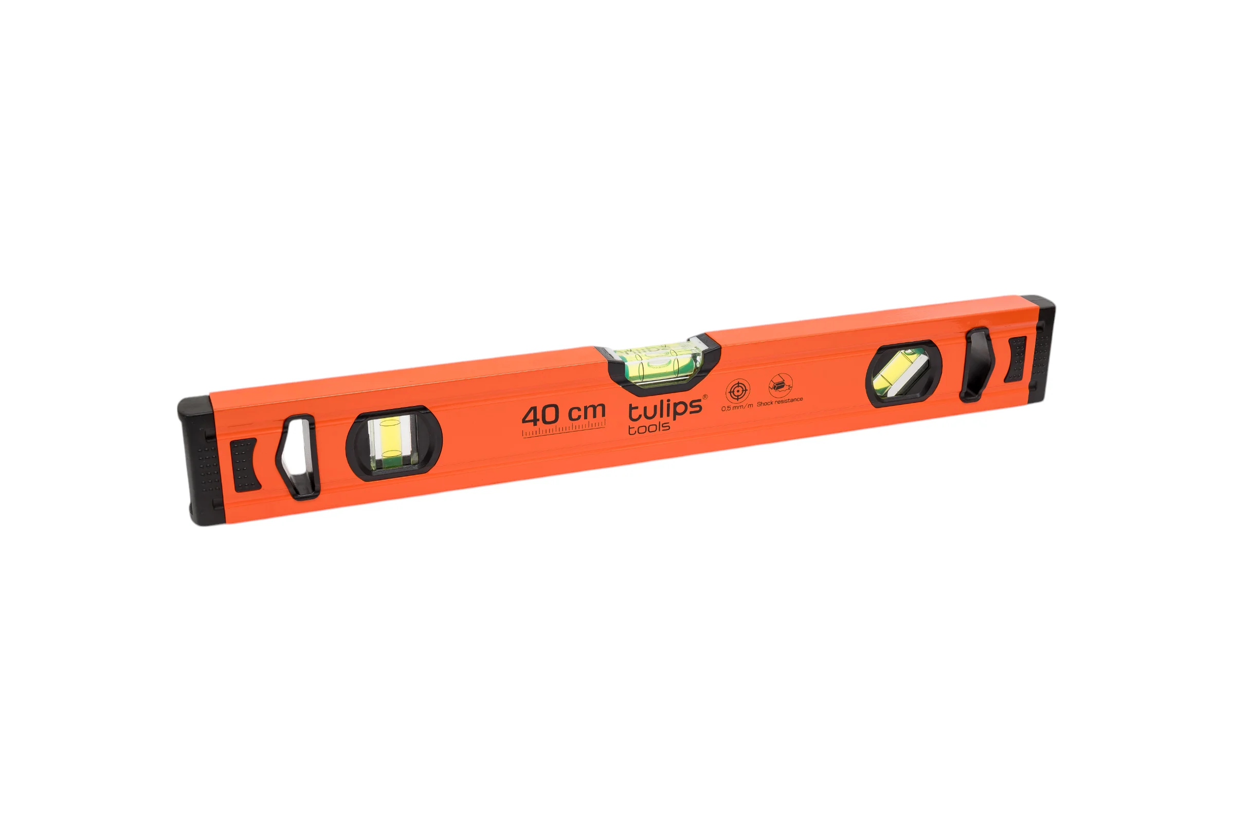 Уровень Tulips tools 2 глазка, 40 см II13-601