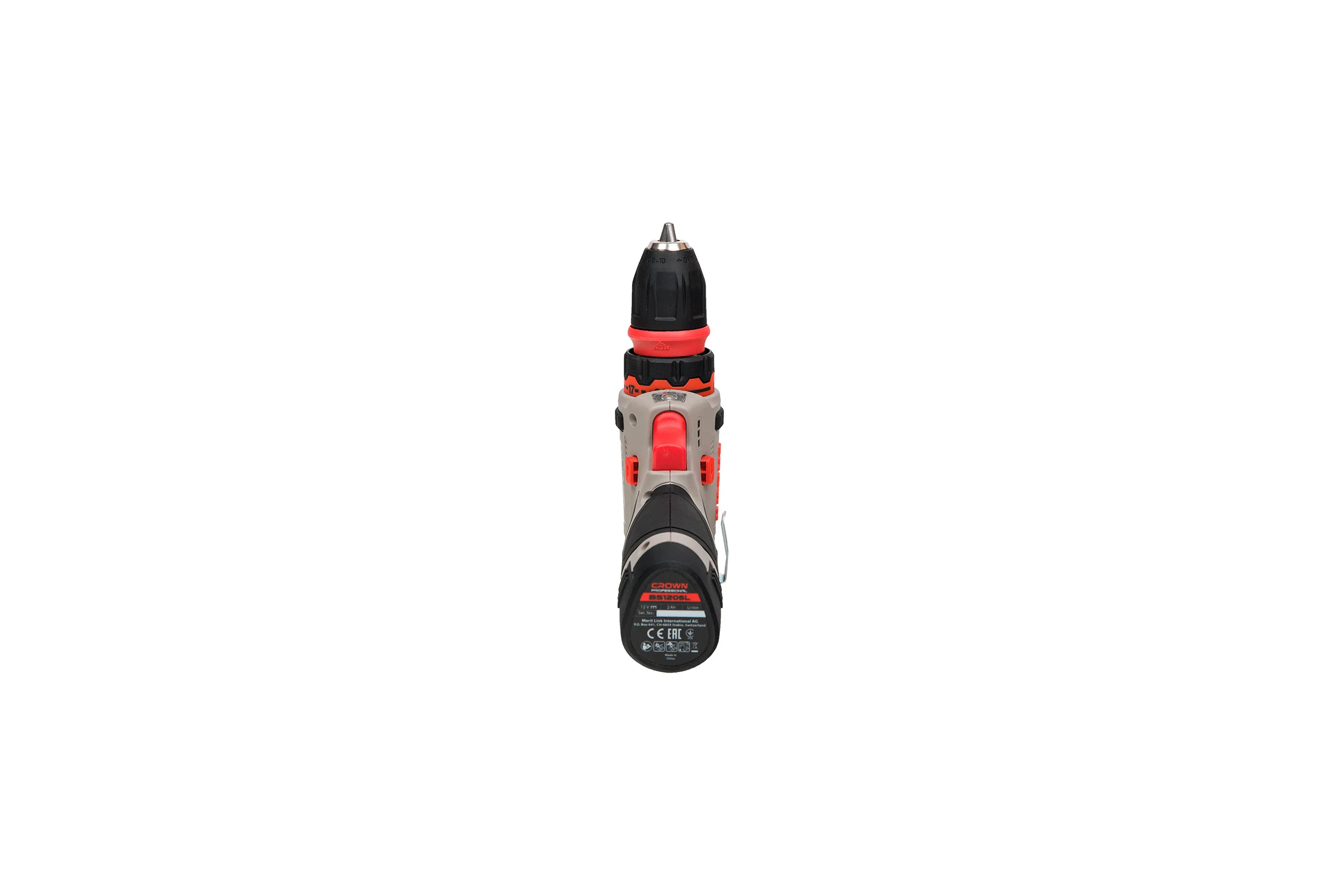 Аккумуляторный шуруповерт CROWN CT21072HQX-2 BMC