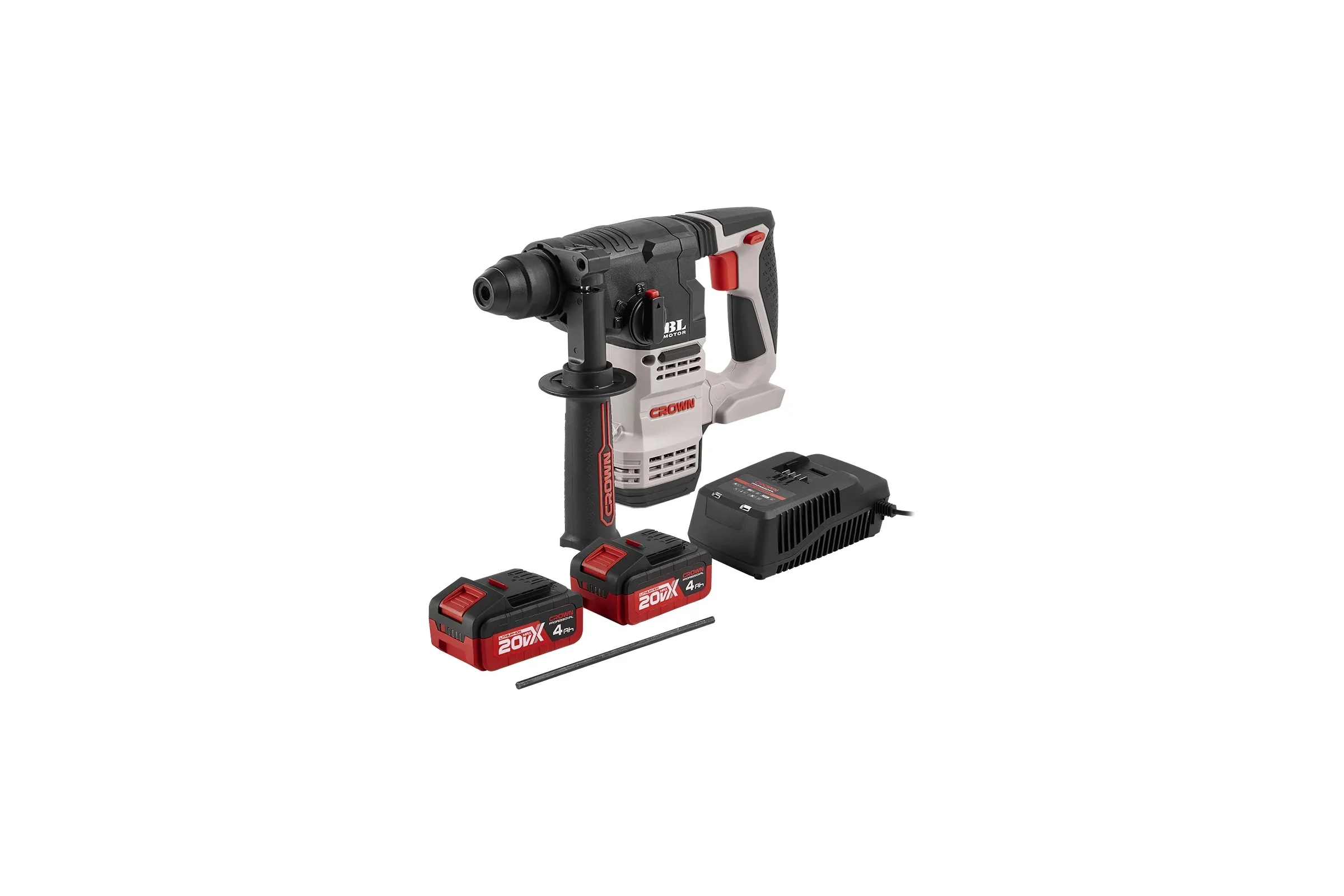Аккумуляторный перфоратор CROWN CT28001HX-4 BMC
