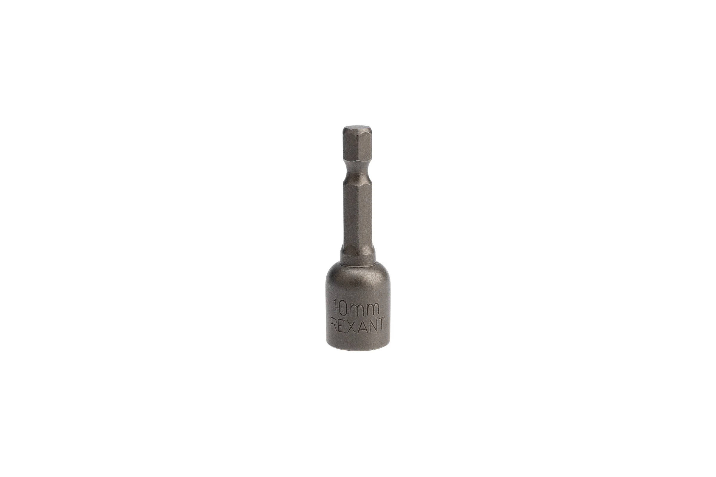 Ключ-насадка 1/4" магнитный REXANT 10х48 мм 92-0402-1