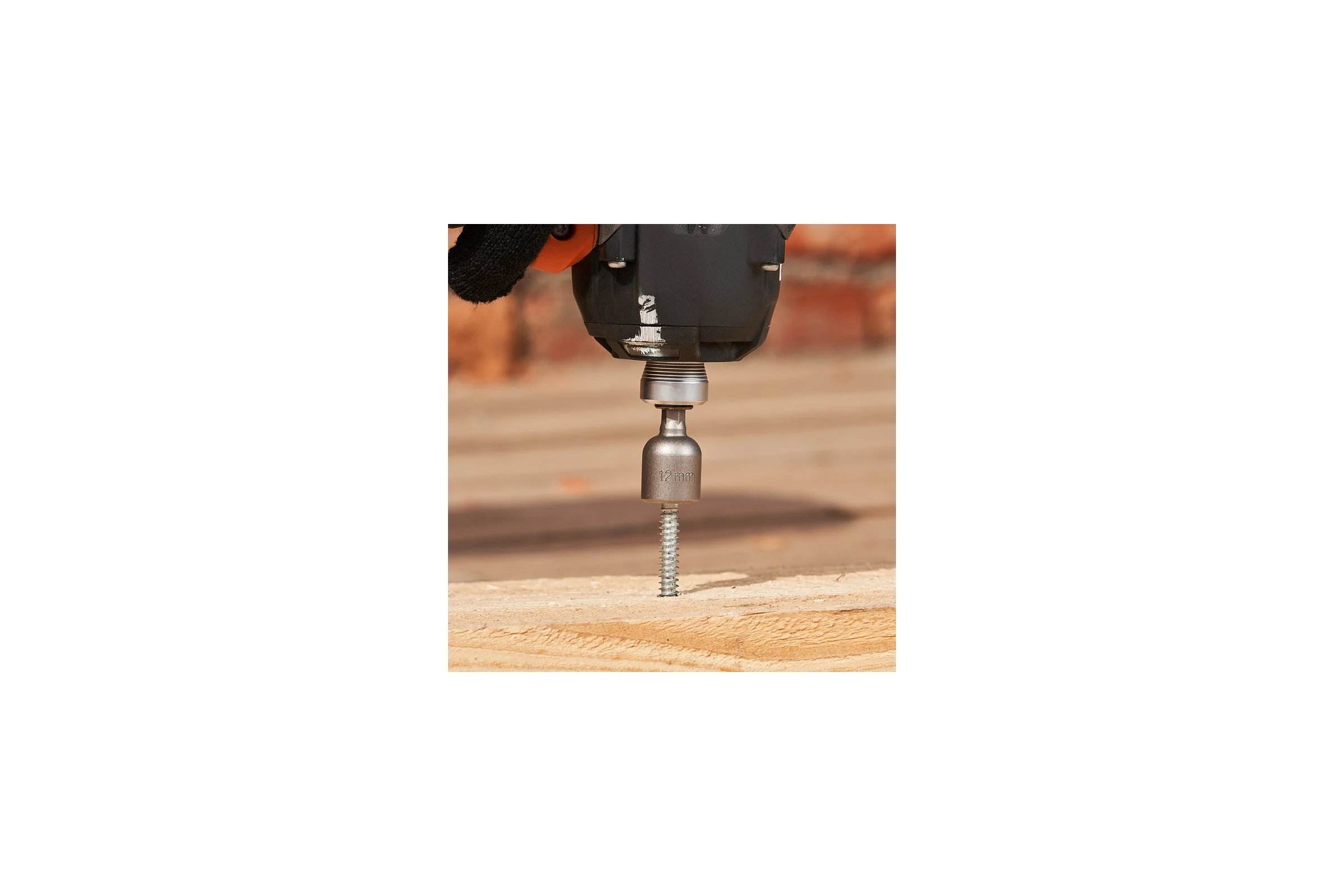 Ключ-насадка 1/4" магнитный REXANT 12х48 мм 92-0403-1