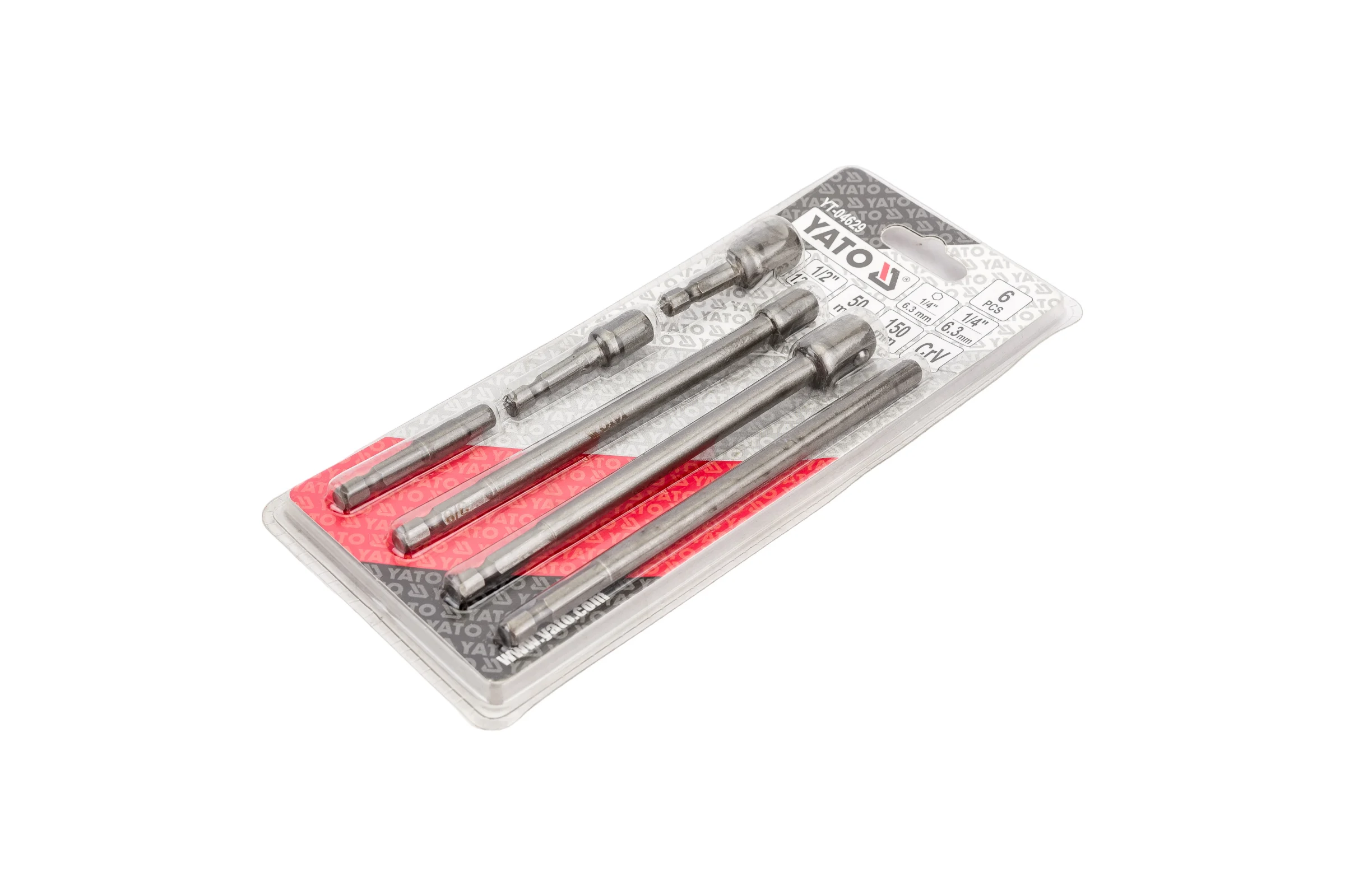 Держатель-адаптеры торцовых головок 1/2", 3/8", 1/2" YATO YT-04629 371404629 092 1