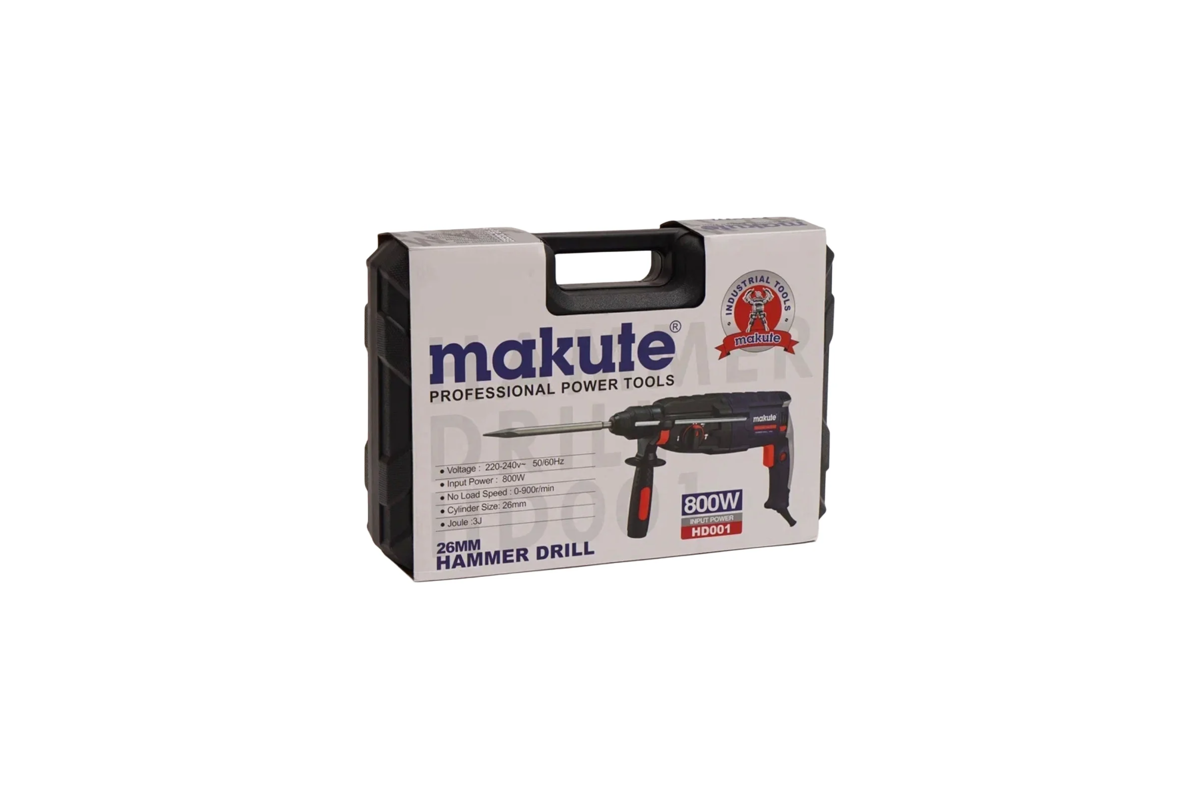 Перфоратор сетевой Makute (800Вт, 3Дж) HD001