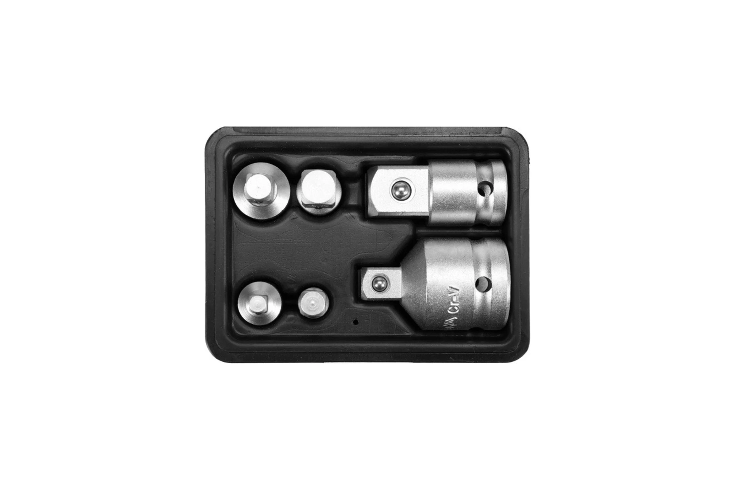 Редукционный набор YATO CRV 6 предметов пластиковый кейс YT-10671 396510671 092 1