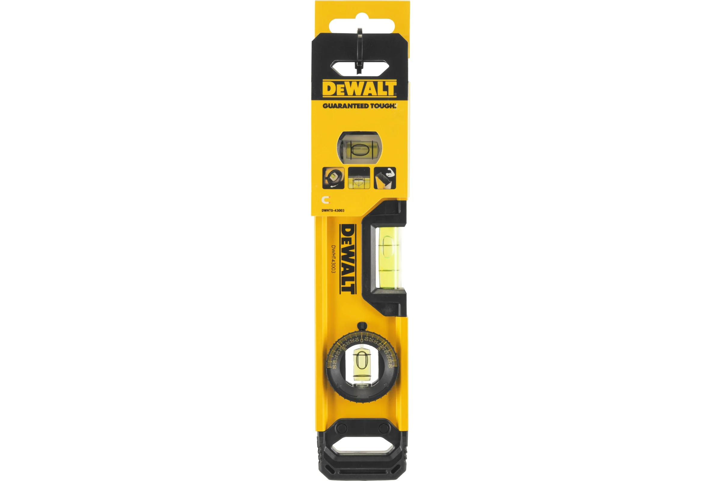 Уровень DEWALT ТОРПЕДО 25см DWHT0-43003