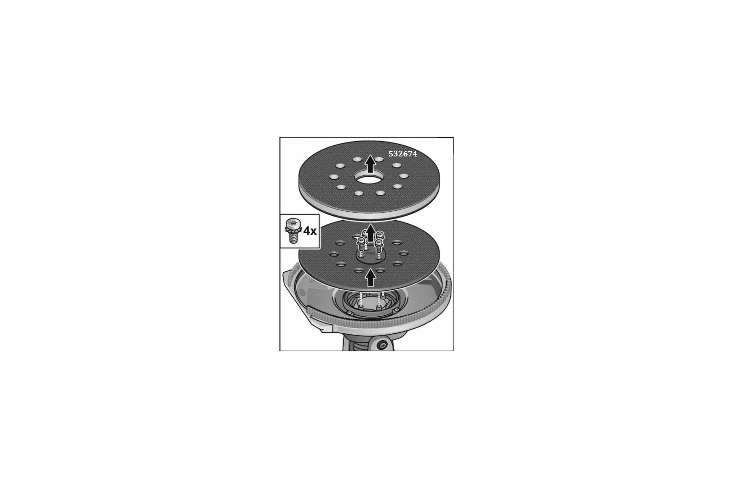 Адаптер IP D225-10 M для GE 6 R (средний) FLEX 532674