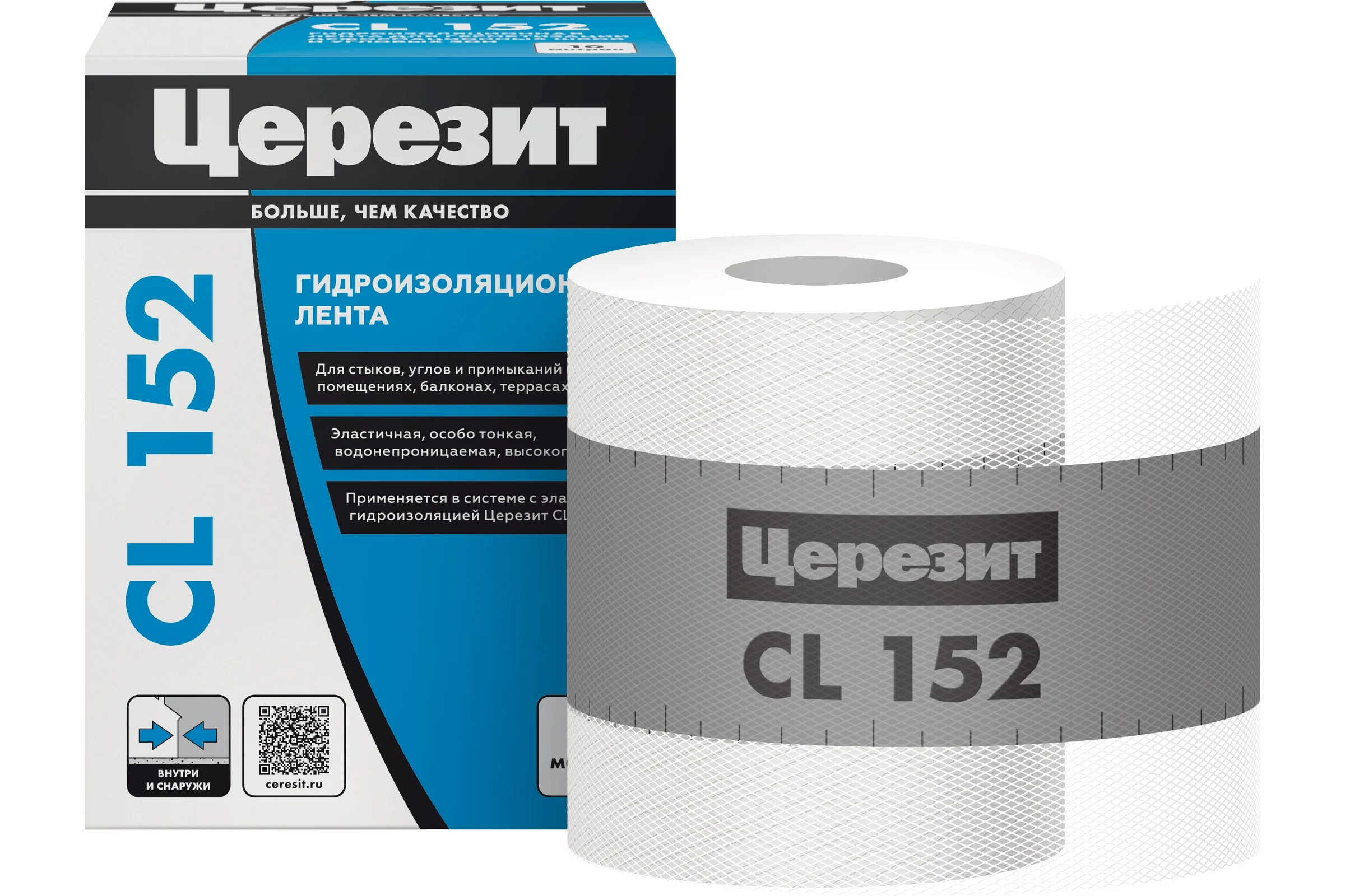 Лента уплотнительная Церезит CL 152 10 м 1832528