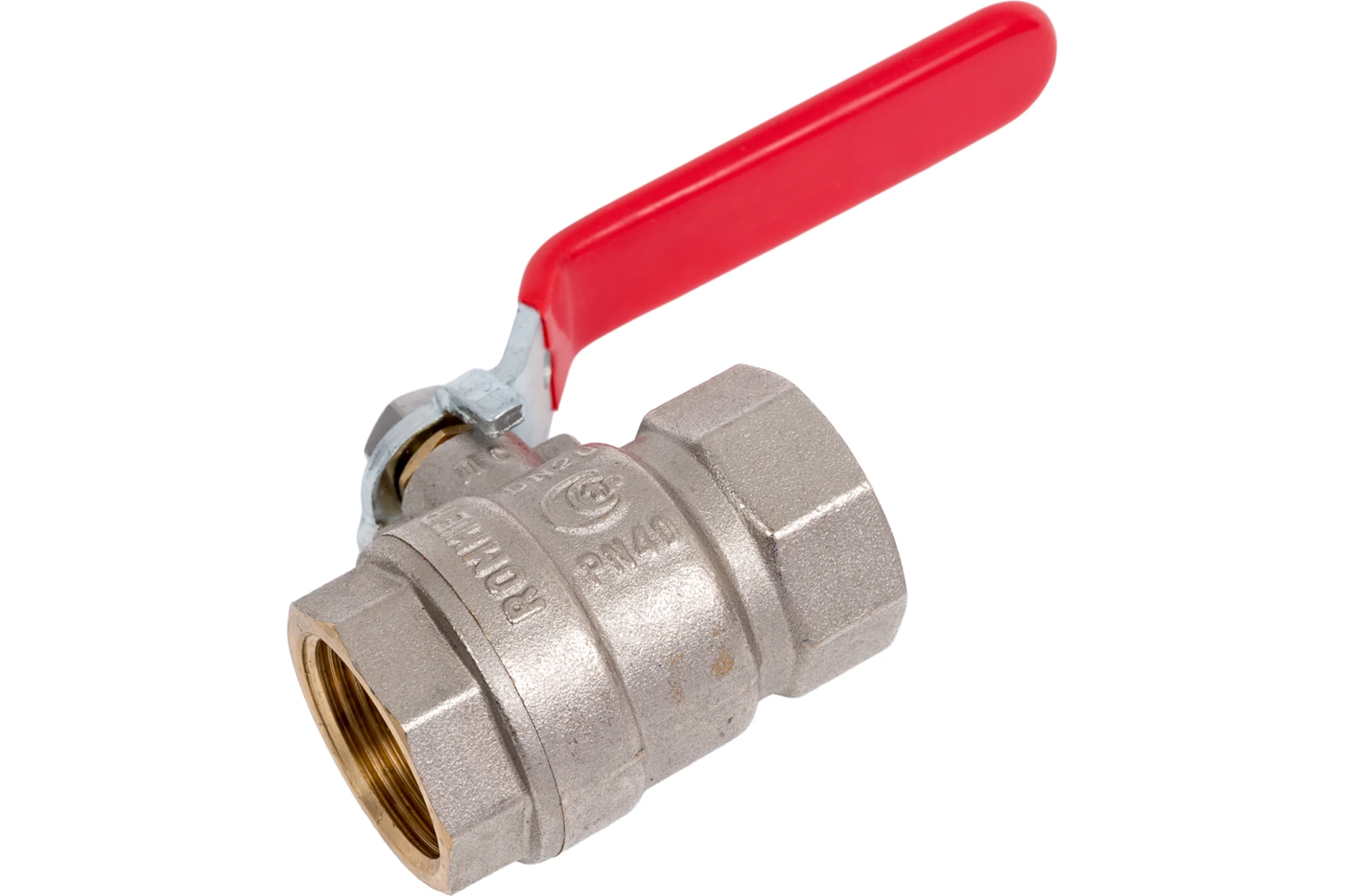 Шаровой кран ROMMER RBV-0001-2110320 неполнопроходной, ВР/ВР, ручка рычаг 3 RG00938RJN6FO2
