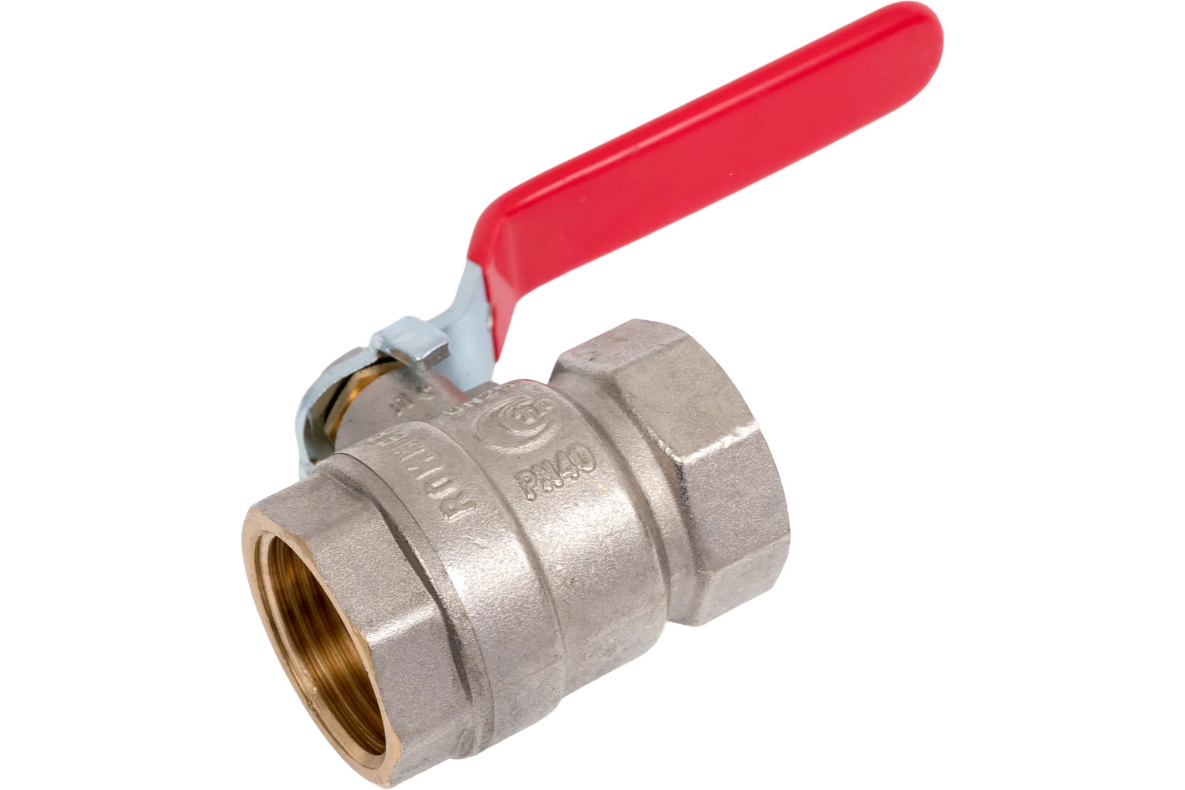 Шаровой кран ROMMER RBV-0001-2110325 неполнопроходной, ВР/ВР, ручка рычаг 1 RG00938RJN6SG4