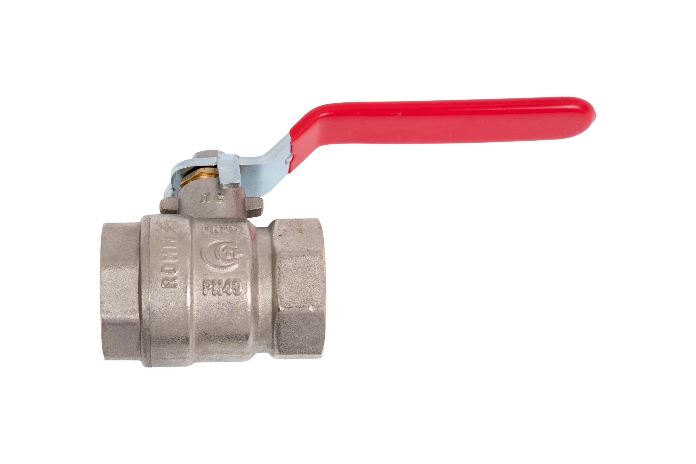 Шаровой кран ROMMER RBV-0001-2110325 неполнопроходной, ВР/ВР, ручка рычаг 1 RG00938RJN6SG4