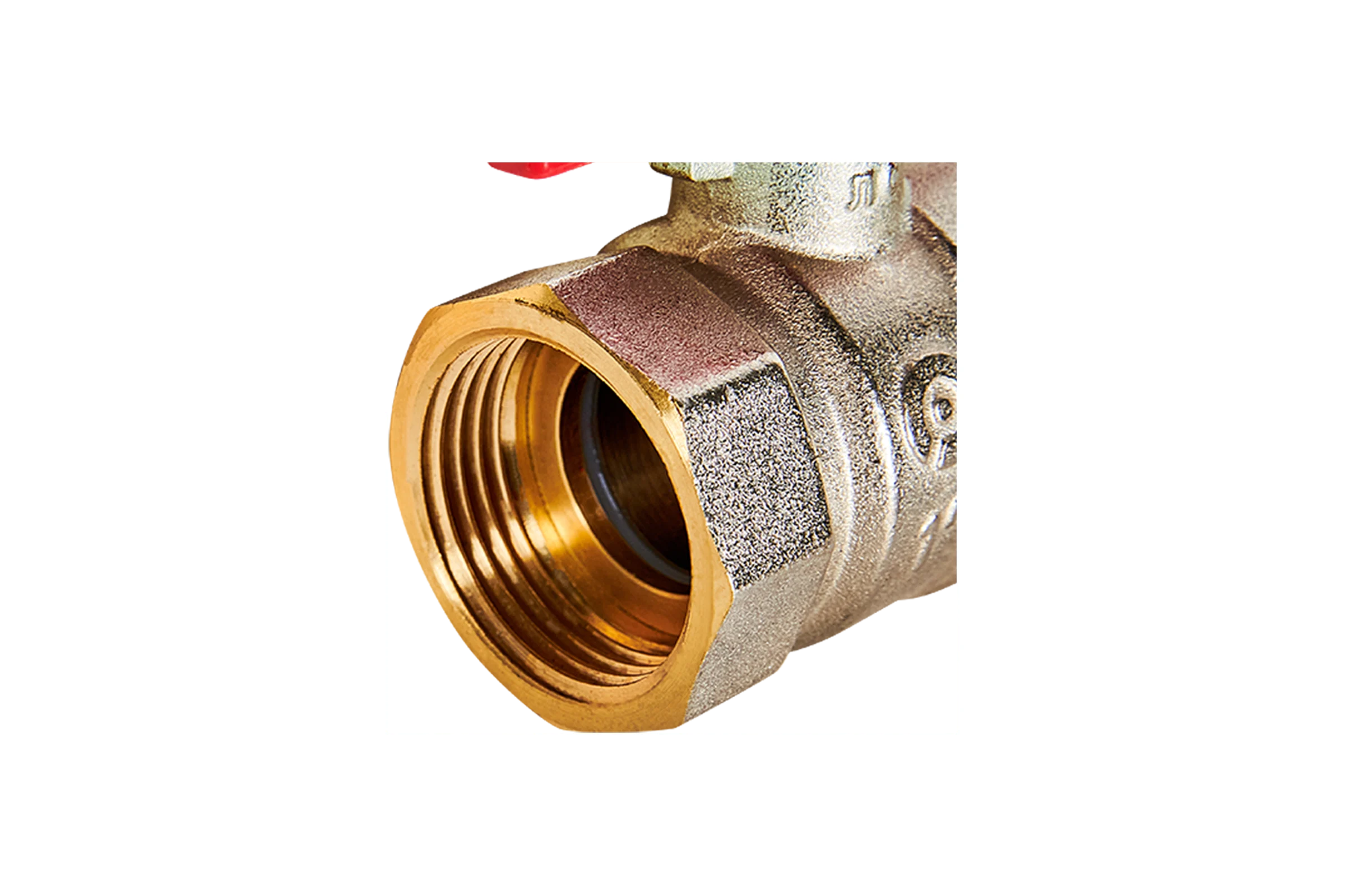 Кран шаровой с американкой ROMMER, ВР/НР, ручка бабочка, 1 дюйм RBV-0005-2510225 RG00938RJNB615