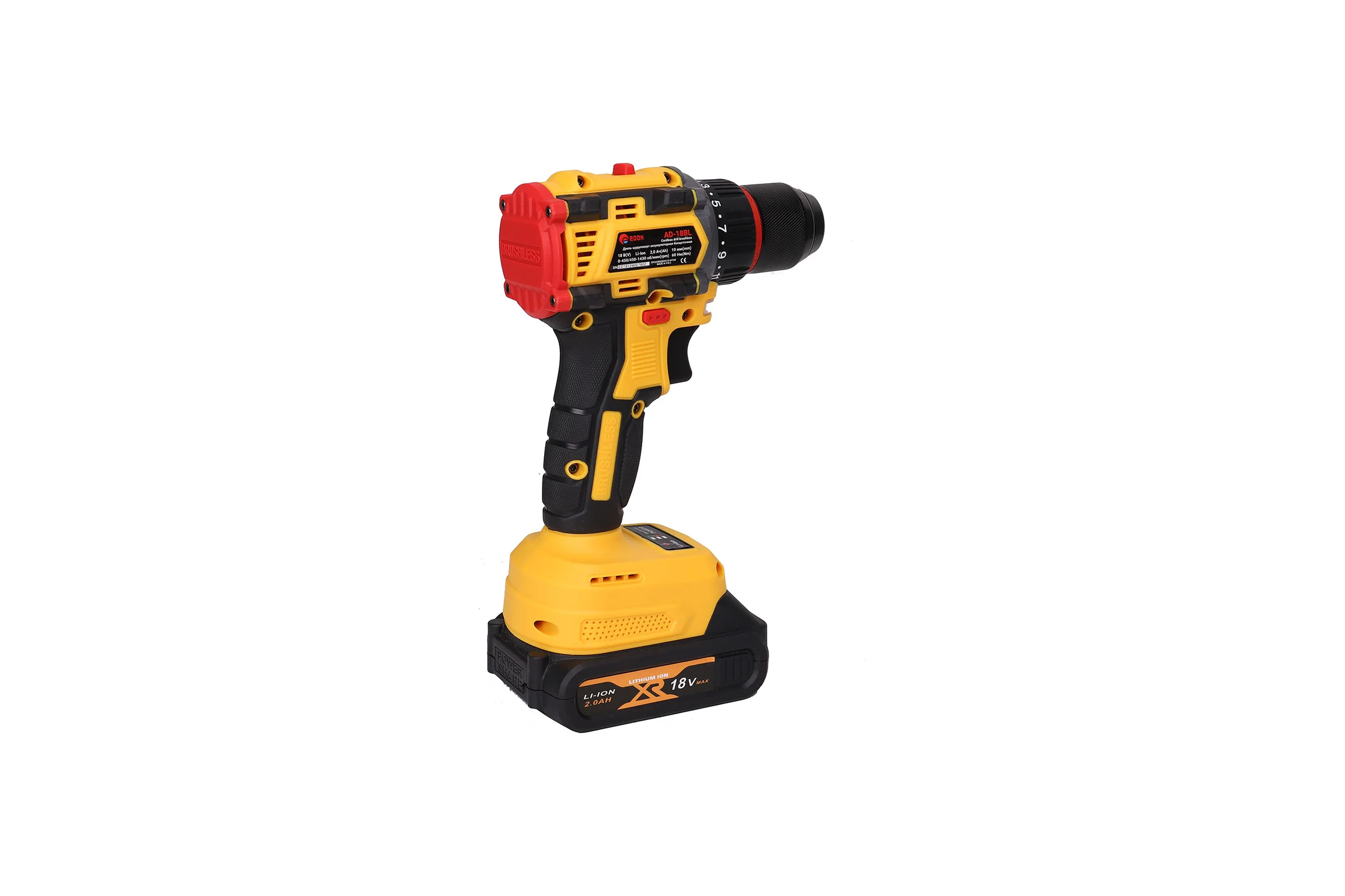 Аккумуляторная дрель EDON AD-18BL набор 24893