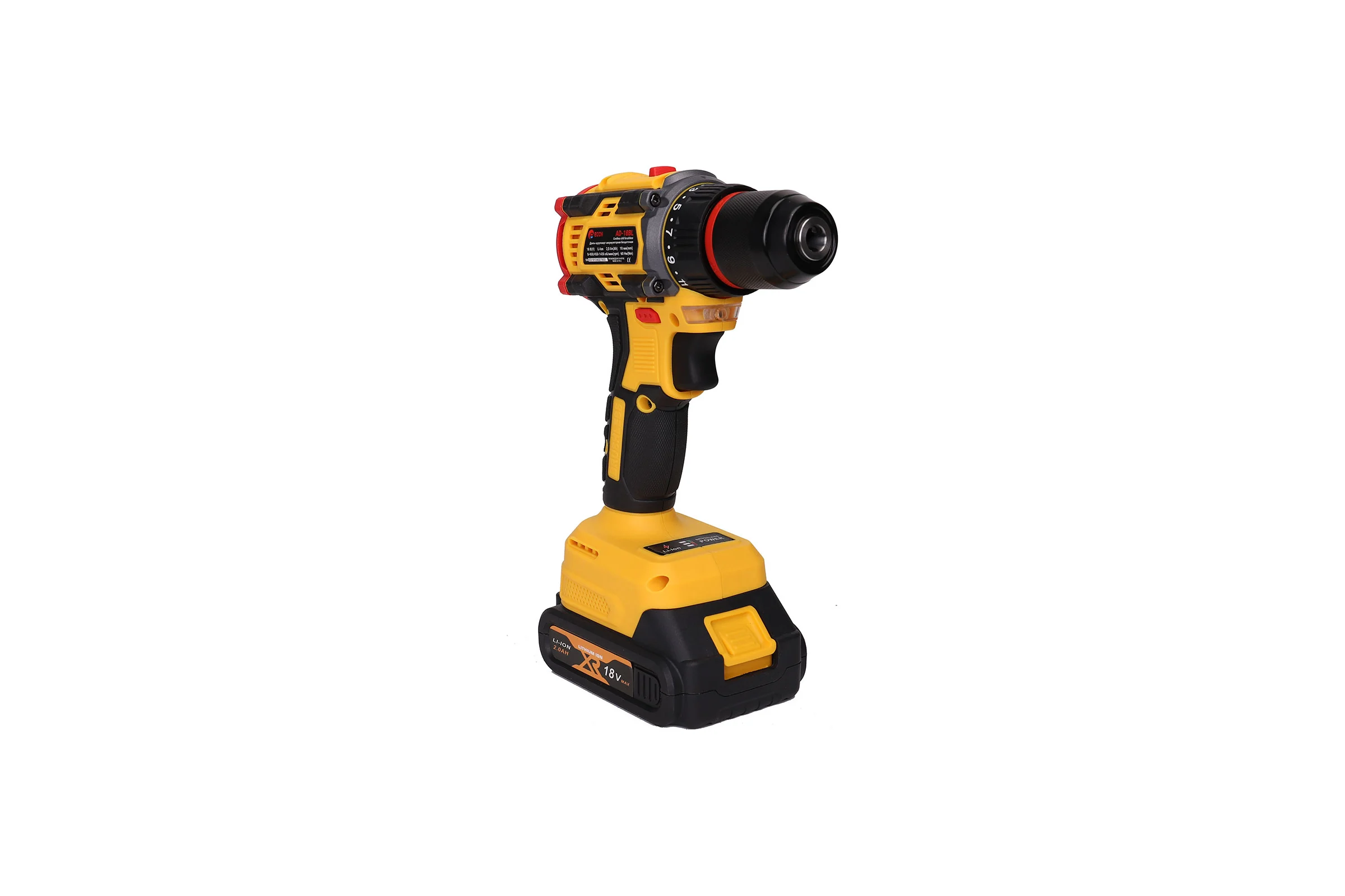 Аккумуляторная дрель EDON AD-18BL набор 24893