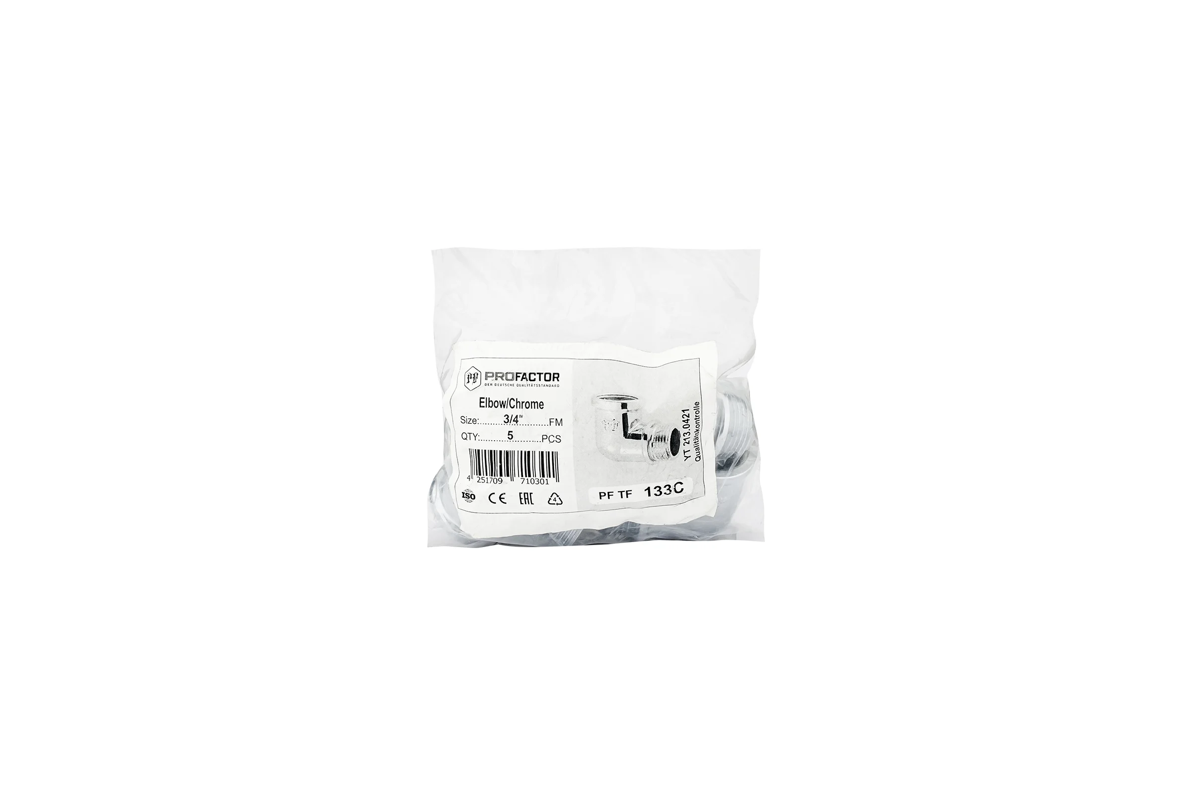 Уголок PROFACTOR CHROME в/н 3/4 PF TF 133C