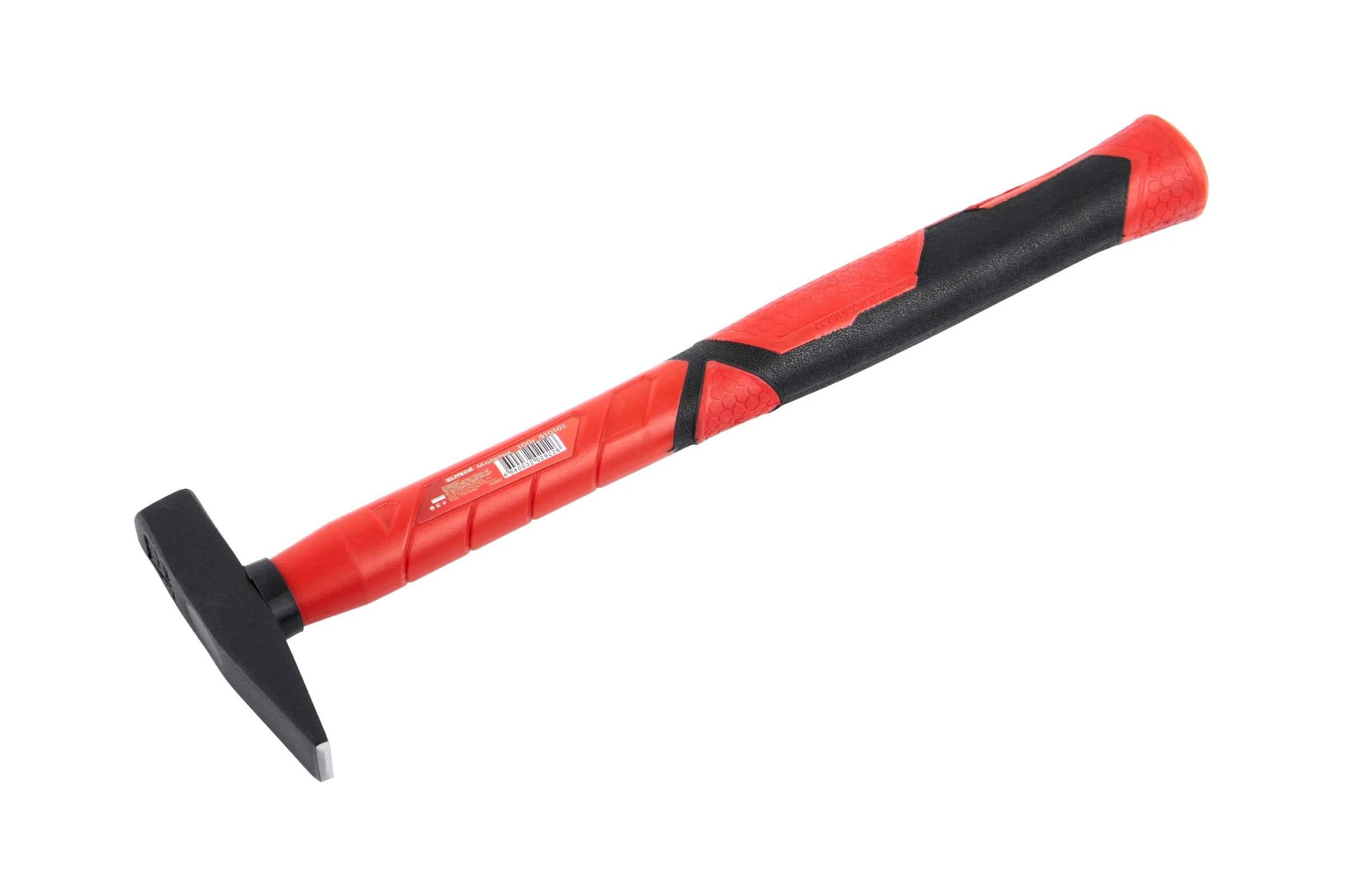 Молоток слесарный Elitech 100 г, ручка фиберглас 610101 207241