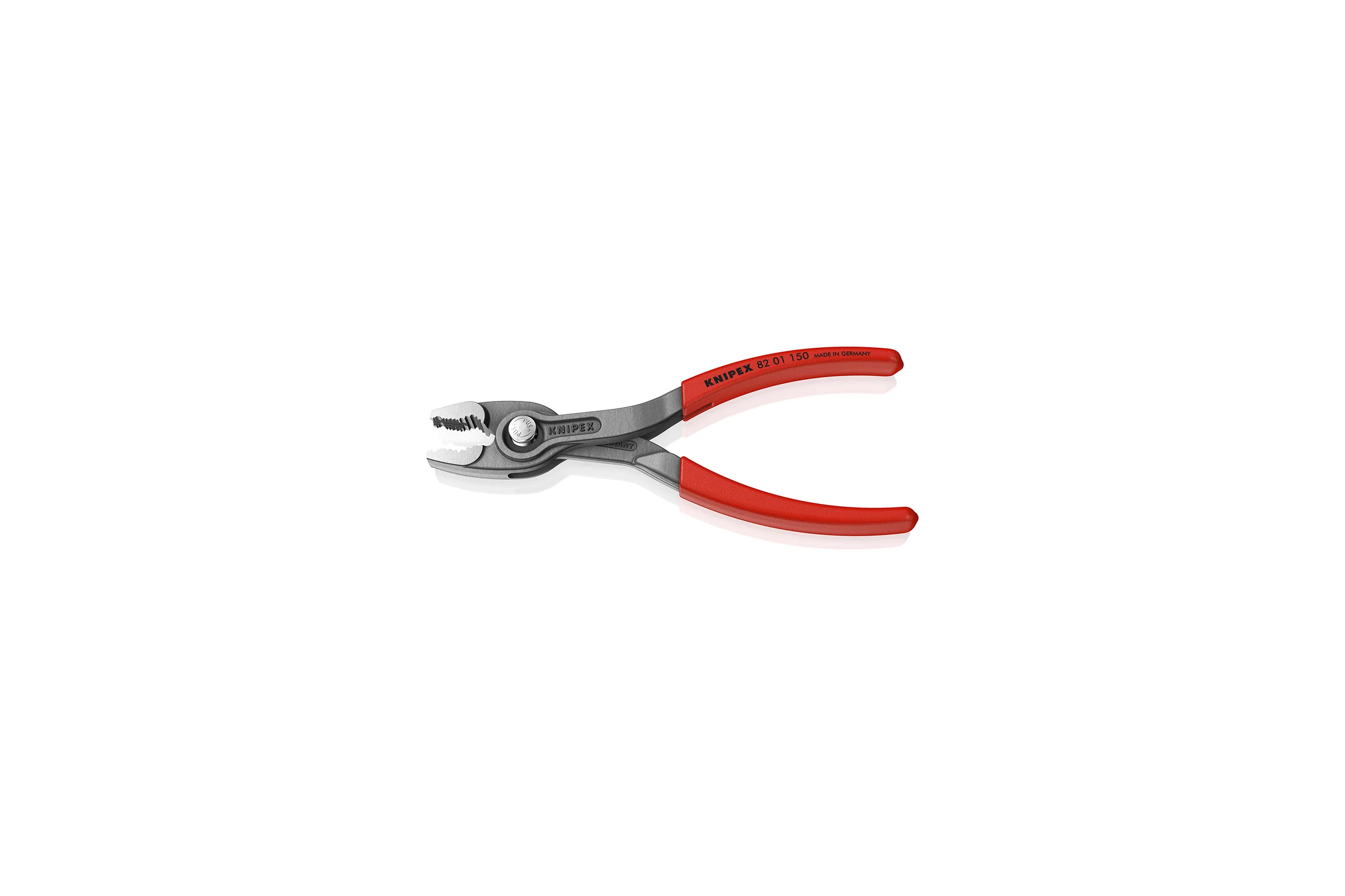 Клещи с фронтальным и боковым захватами Knipex TwinGrip зев 3-16 мм, L 150 мм,обливные ручки KN-8201150