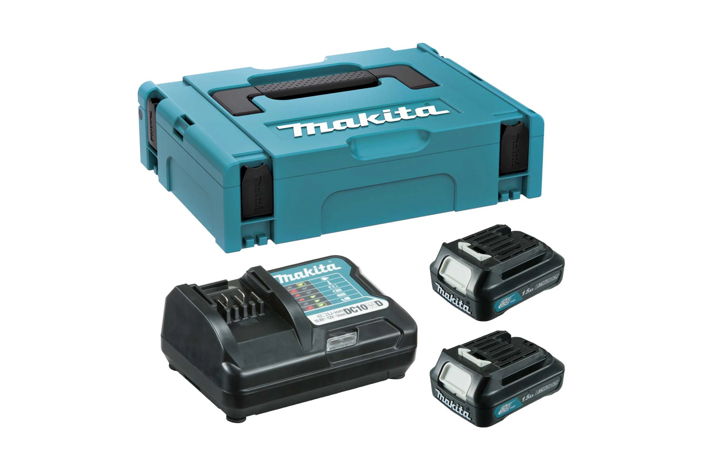 Набор аккумулятор и зарядное устройство Makita SK MKP1WY122 (BL1016x2 шт., DC10WD, кейс MAKPAC тип 1) 197643-8