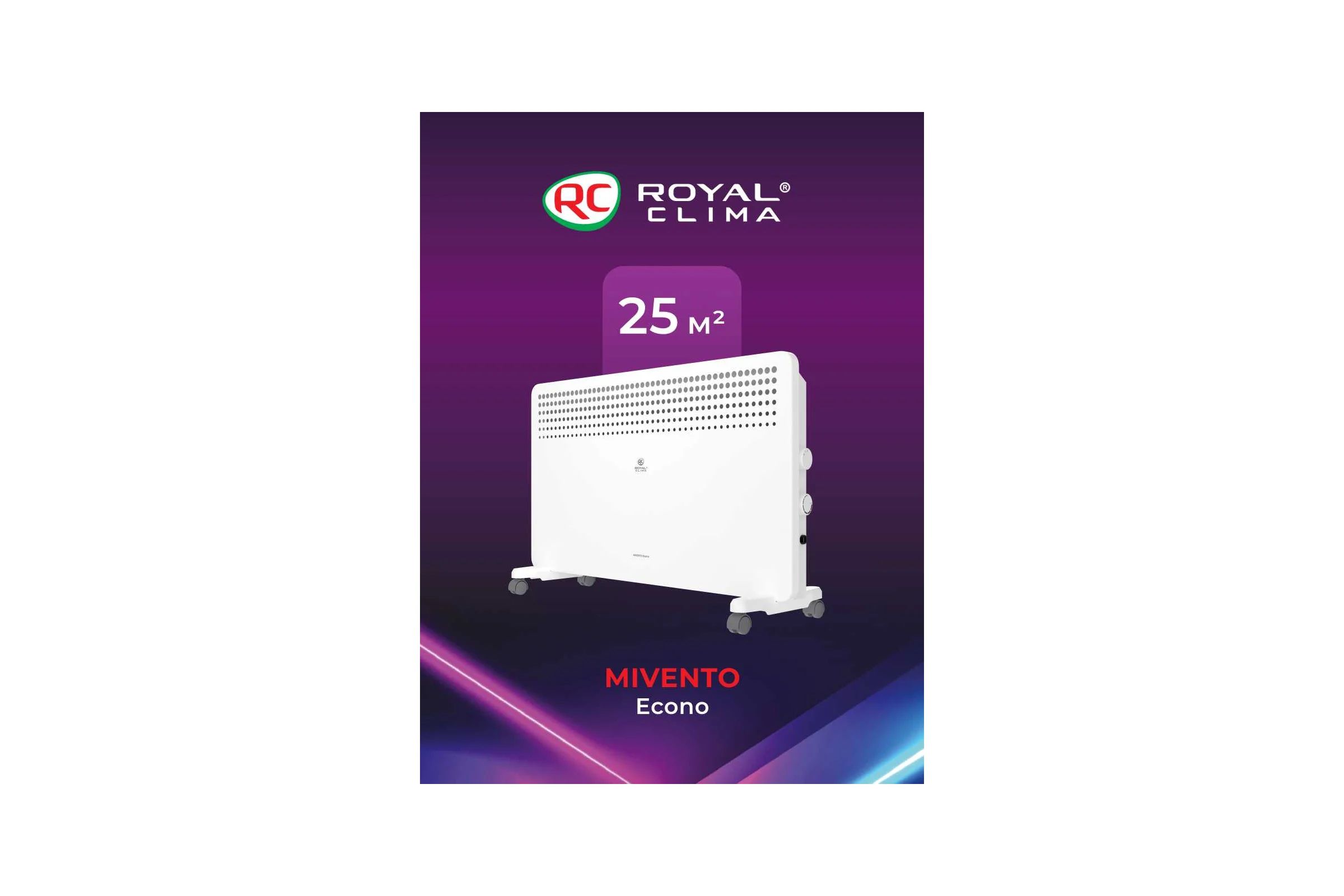 Электрический конвектор Royal Clima  MIVENTO Econo REC-MIE2000M