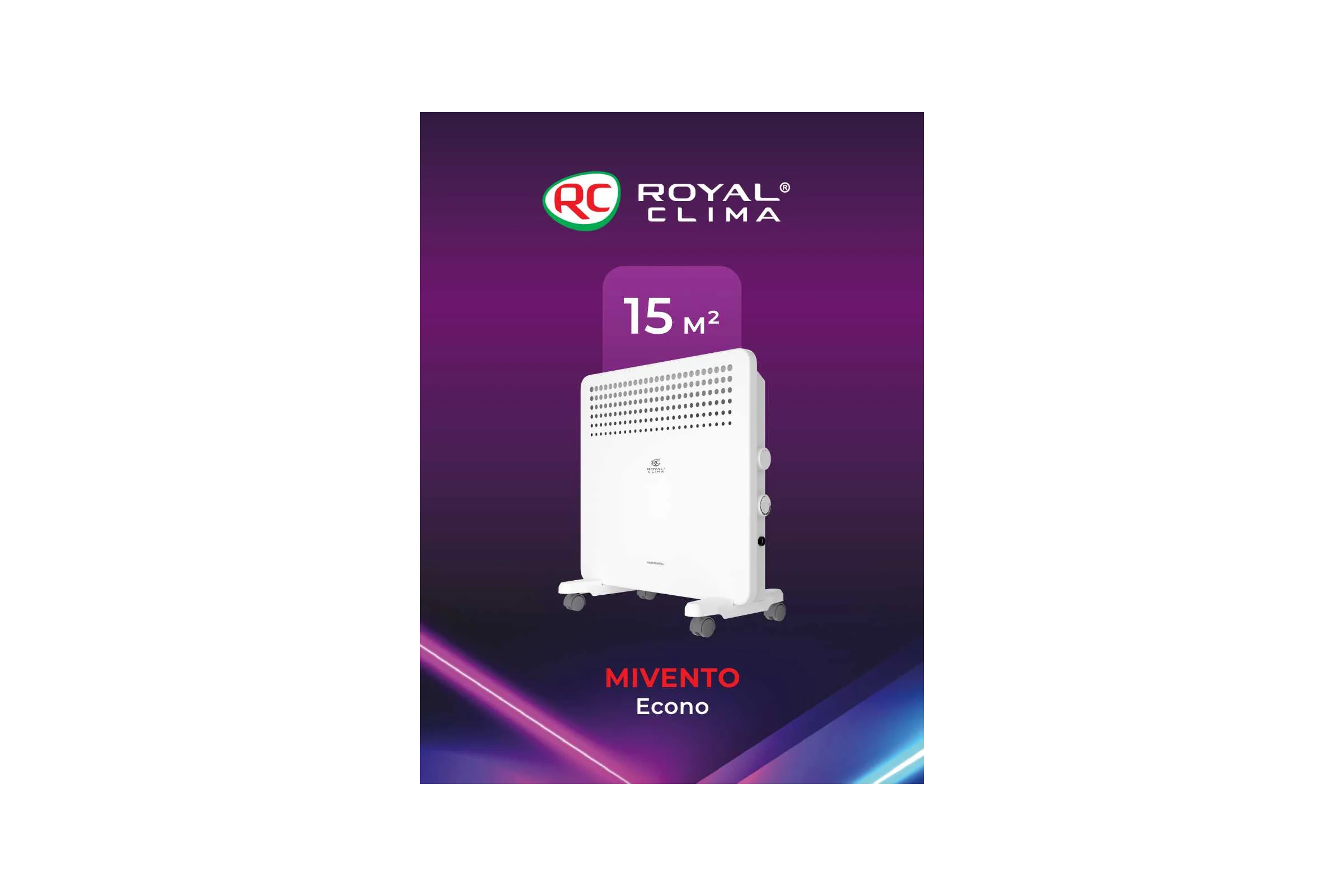Электрический конвектор Royal Clima  MIVENTO Econo REC-MIE1000M