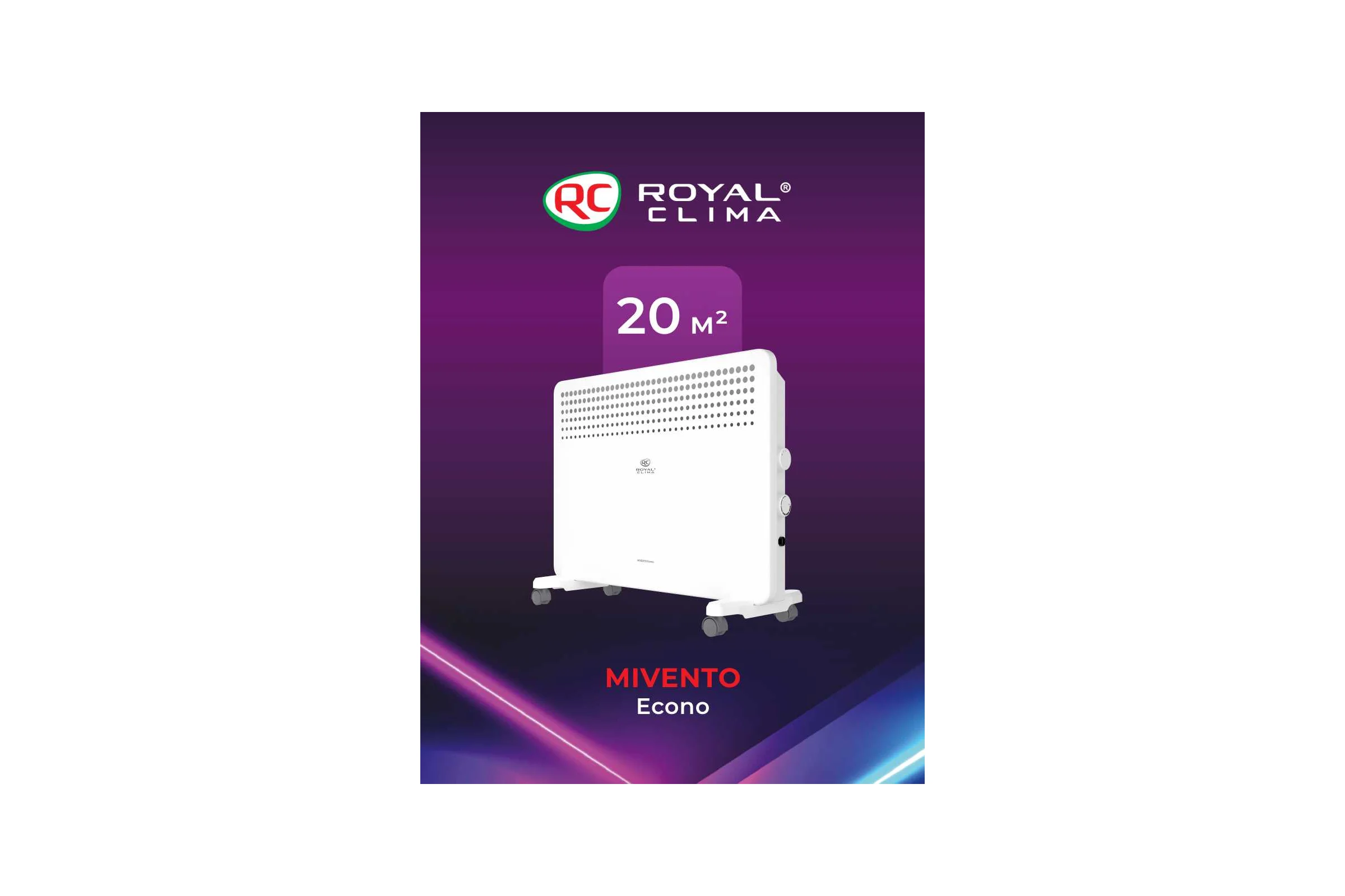 Электрический конвектор Royal Clima  MIVENTO Econo REC-MIE1500M