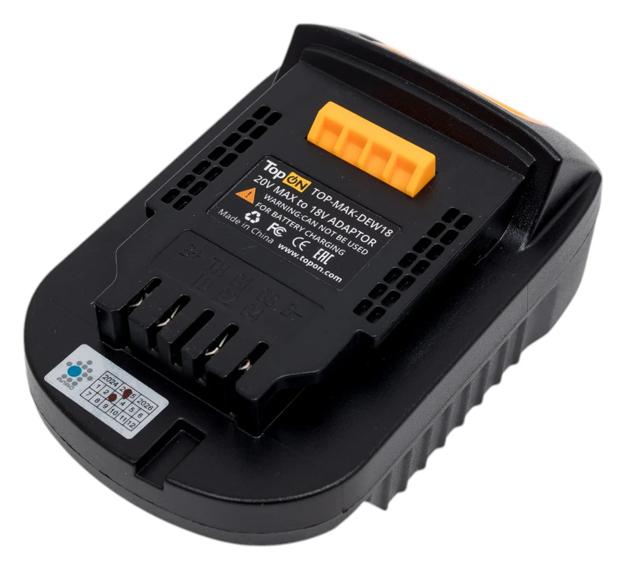 Адаптер TopOn для Makita 18V Li-ion Battery для DeWALT 18V/20V, Li-ion battery TOP-MAK-DEW18/20