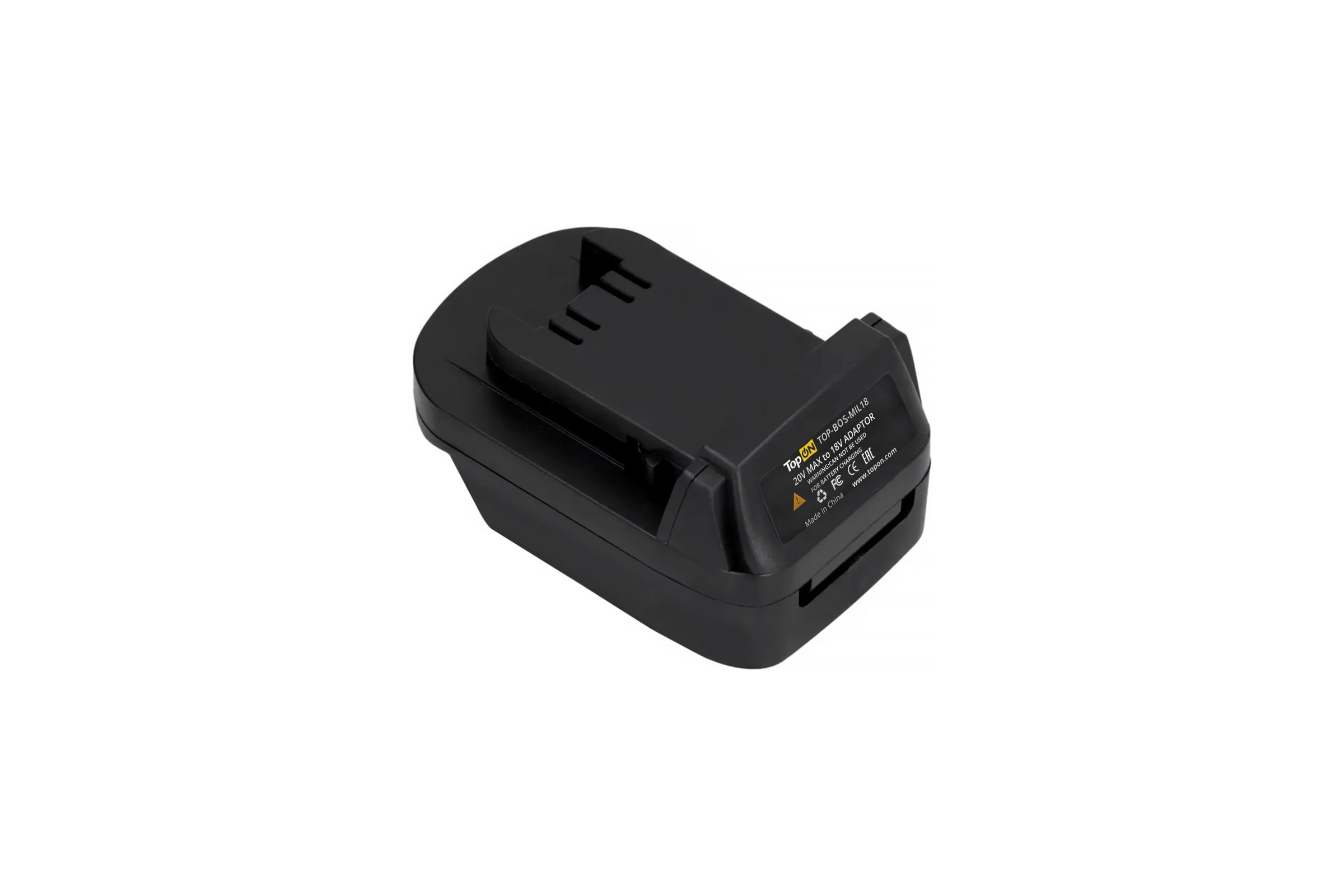 Адаптер TopOn для Bosch 18V Battery, для Milwaukee 18V Li-ion Battery TOP-BOS-MIL18