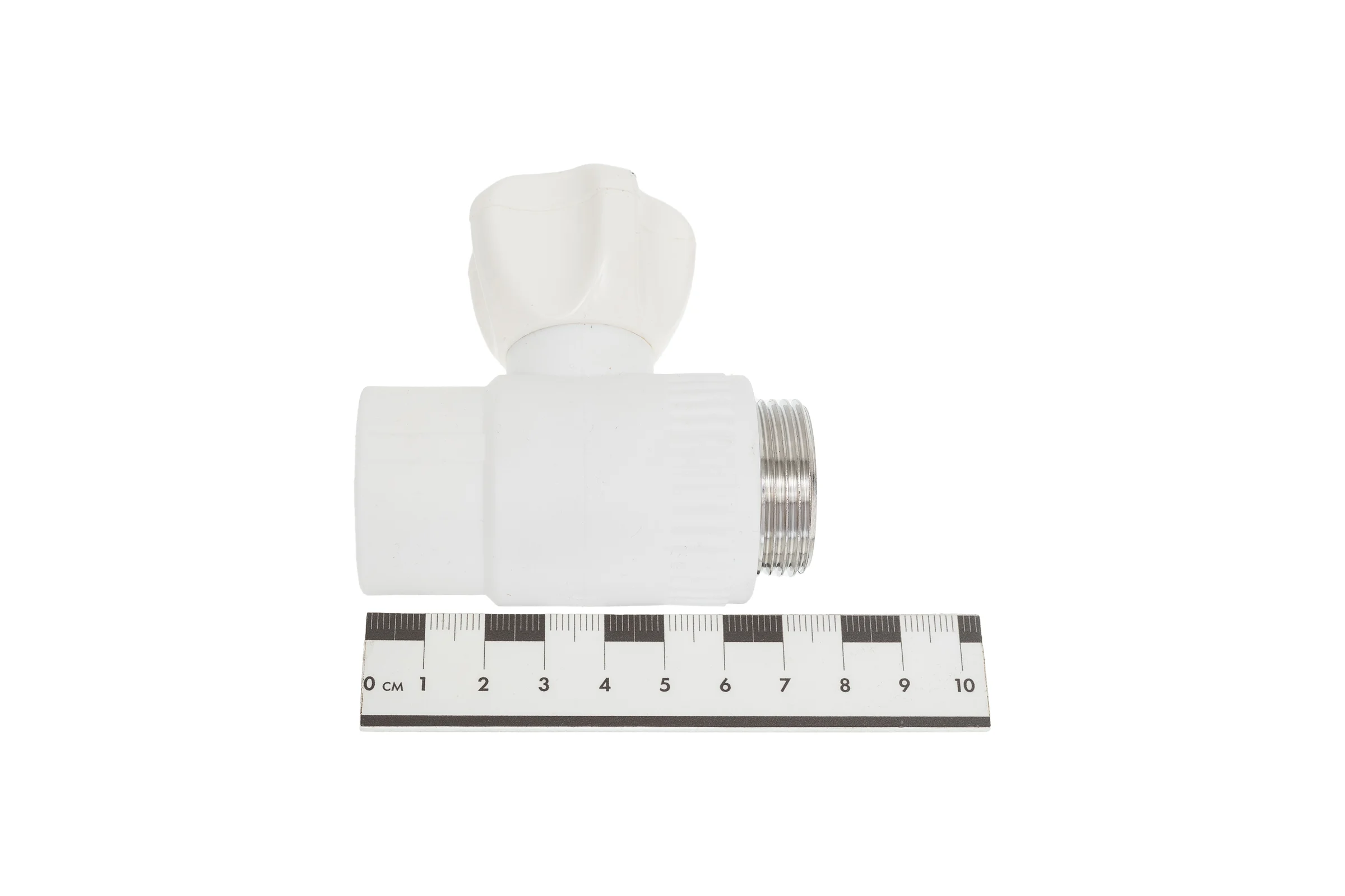 Кран пластиковый Millennium 25 мм-3/4", прямой, верхний 3M42-vlr-250c001