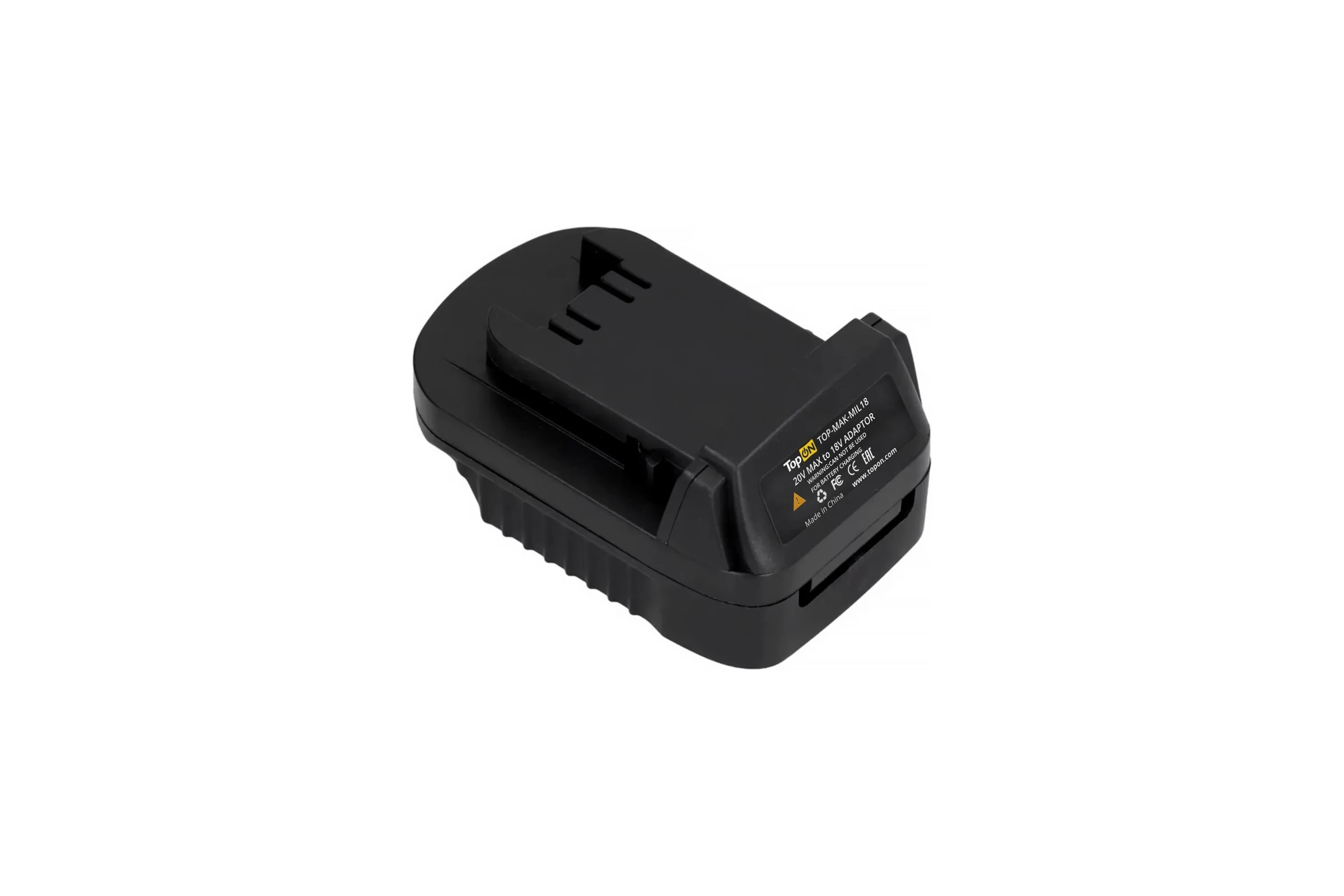 Адаптер TopOn для Makita 18V Battery, для Milwaukee 18V Li-ion battery TOP-MAK-MIL18